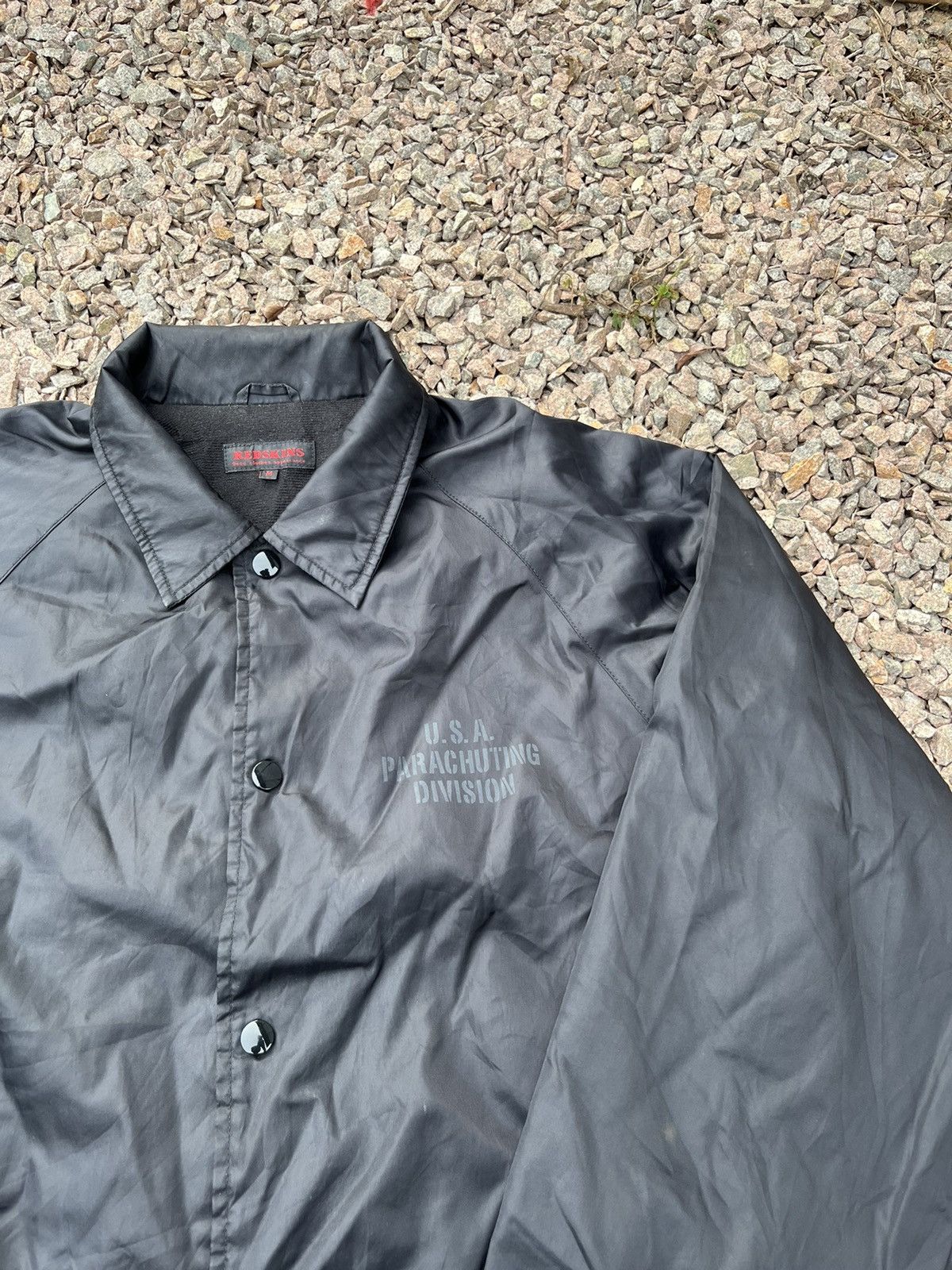 Vintage Vintage USA PARACHUTING DIVISION USAF Coach Jackets Size US L / EU 52-54 / 3 - 2 Thumbnail