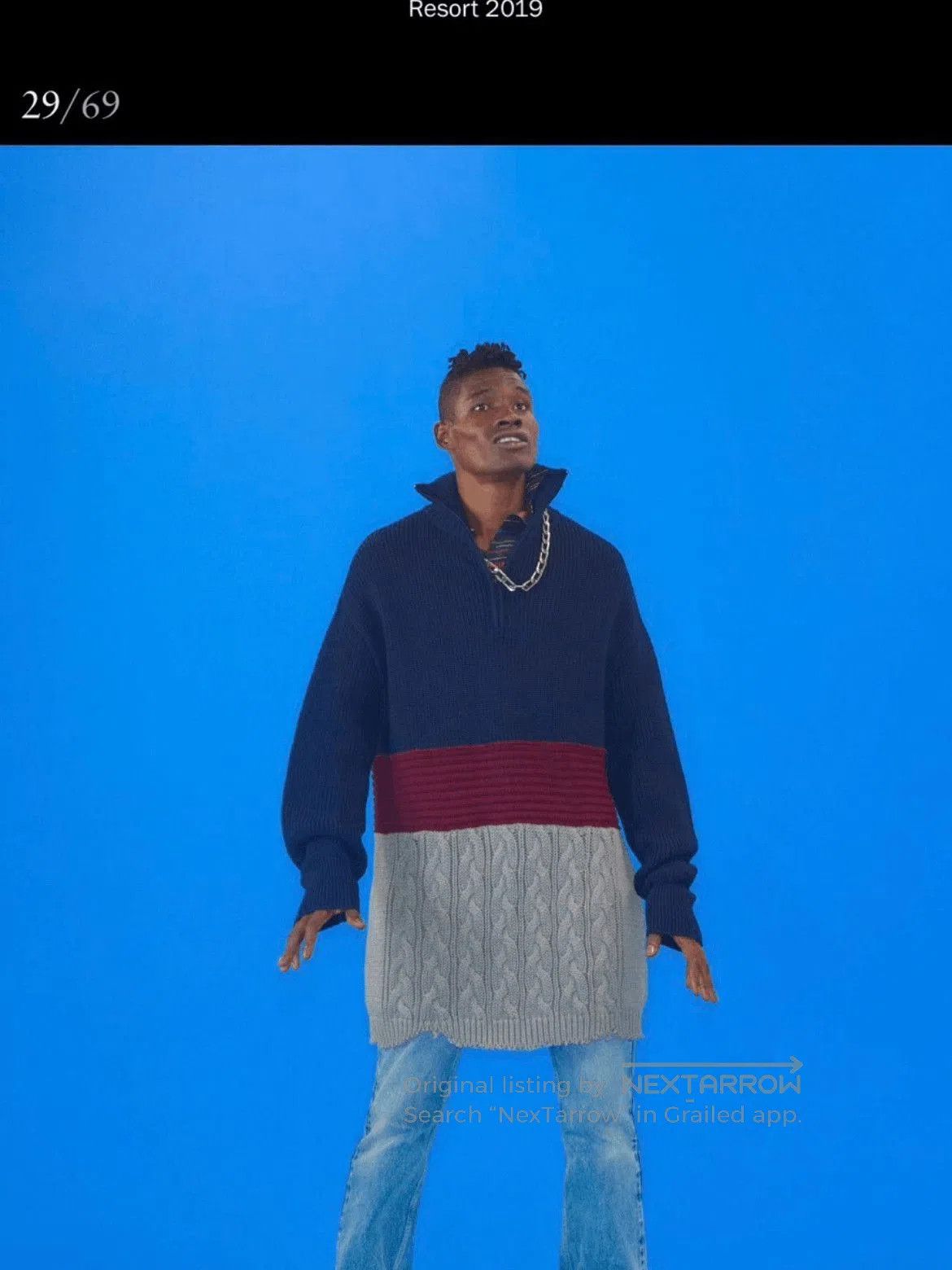 Balenciaga Balenciaga Oversized Joint Knitwear Sweater. Size US S / EU 44-46 / 1 - 9 Thumbnail
