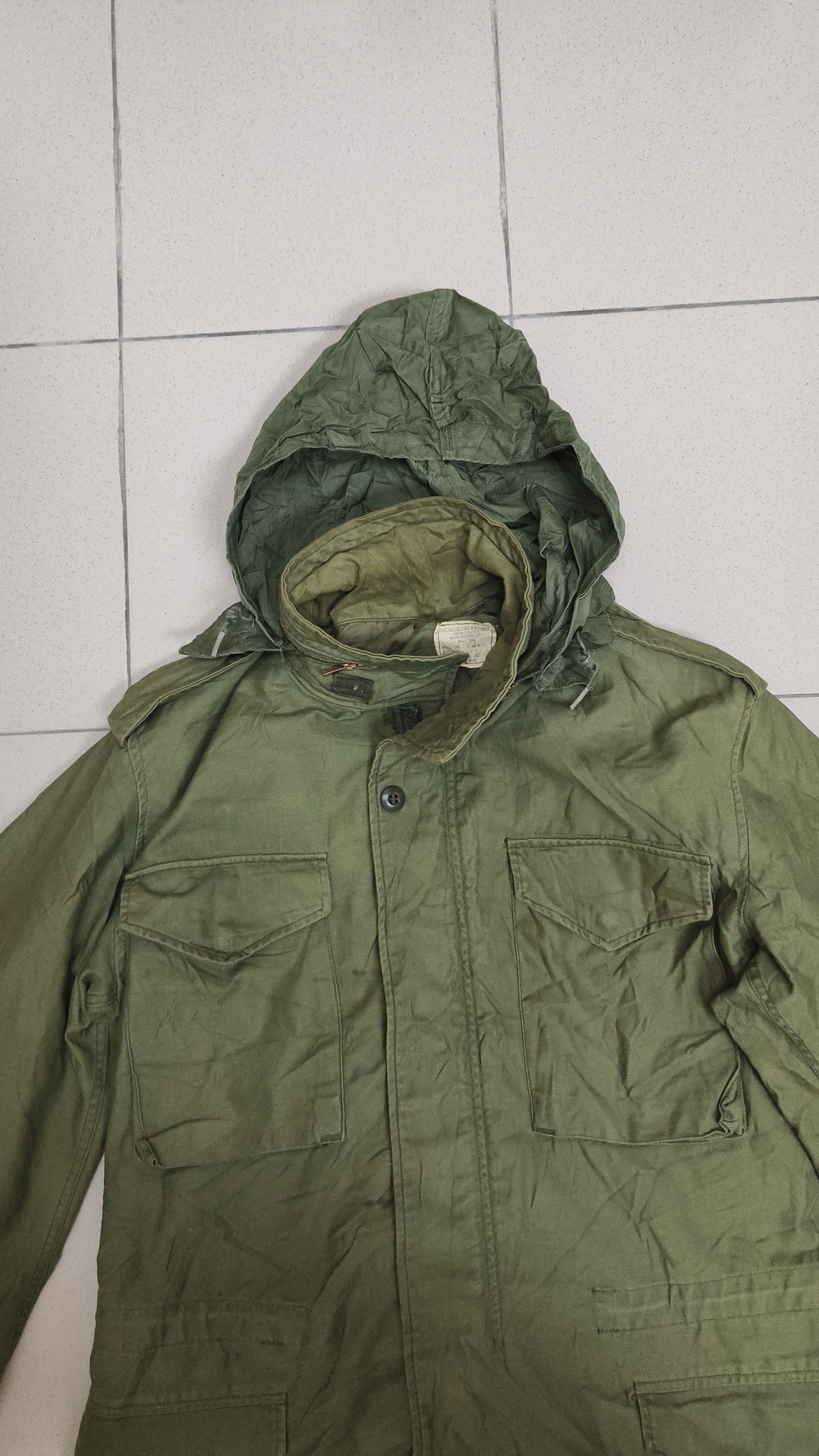 Vintage Vintage 1972 US Army M-65 Field Jacket Rolane Sportswear Size US S / EU 44-46 / 1 - 4 Thumbnail