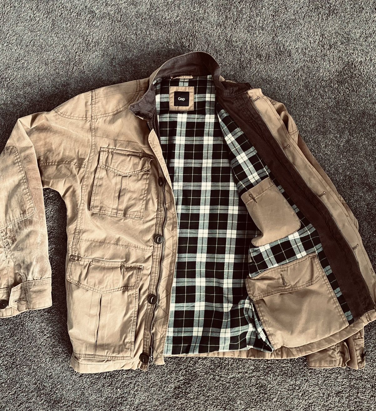 Gap Gap vintage moto/field jacket Size US S / EU 44-46 / 1 - 1 Thumbnail