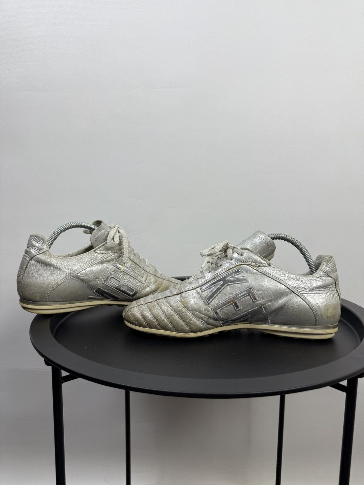 Dirk Bikkembergs Dirk Bikkembergs VTG Low Trainer Leather Logo Shoes Sneakers Size US 8 / EU 41 - 8 Thumbnail