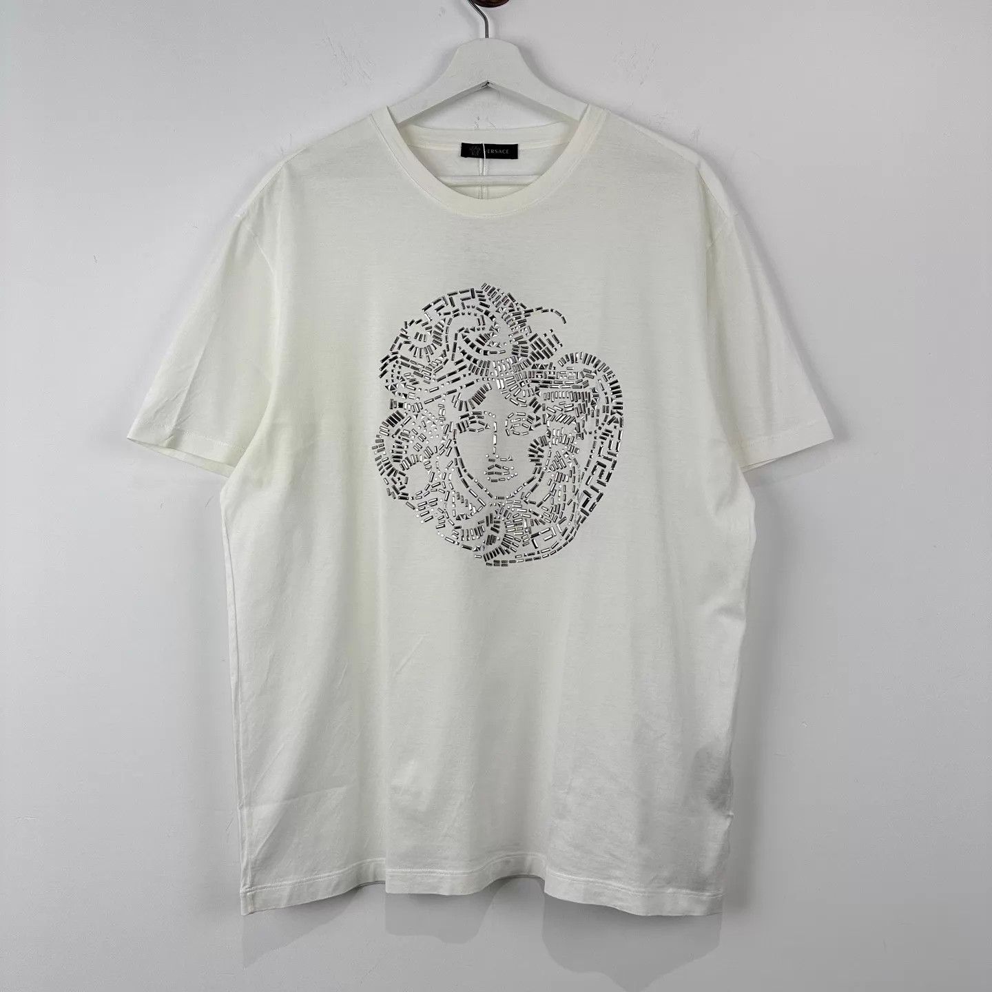Versace Versace Silver Rivet Medusa Short Sleeve T-Shirt M Size US M / EU 48-50 / 2 - 1 Thumbnail