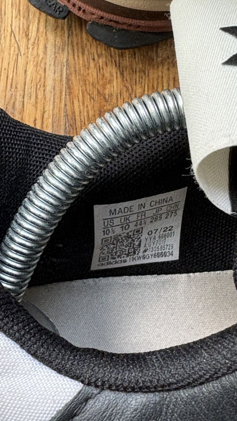 Adidas × Song For The Mute Adidas x Song for the Mute Shadowturf Black Cream White Size US 10.5 / EU 43-44 - 6 Thumbnail
