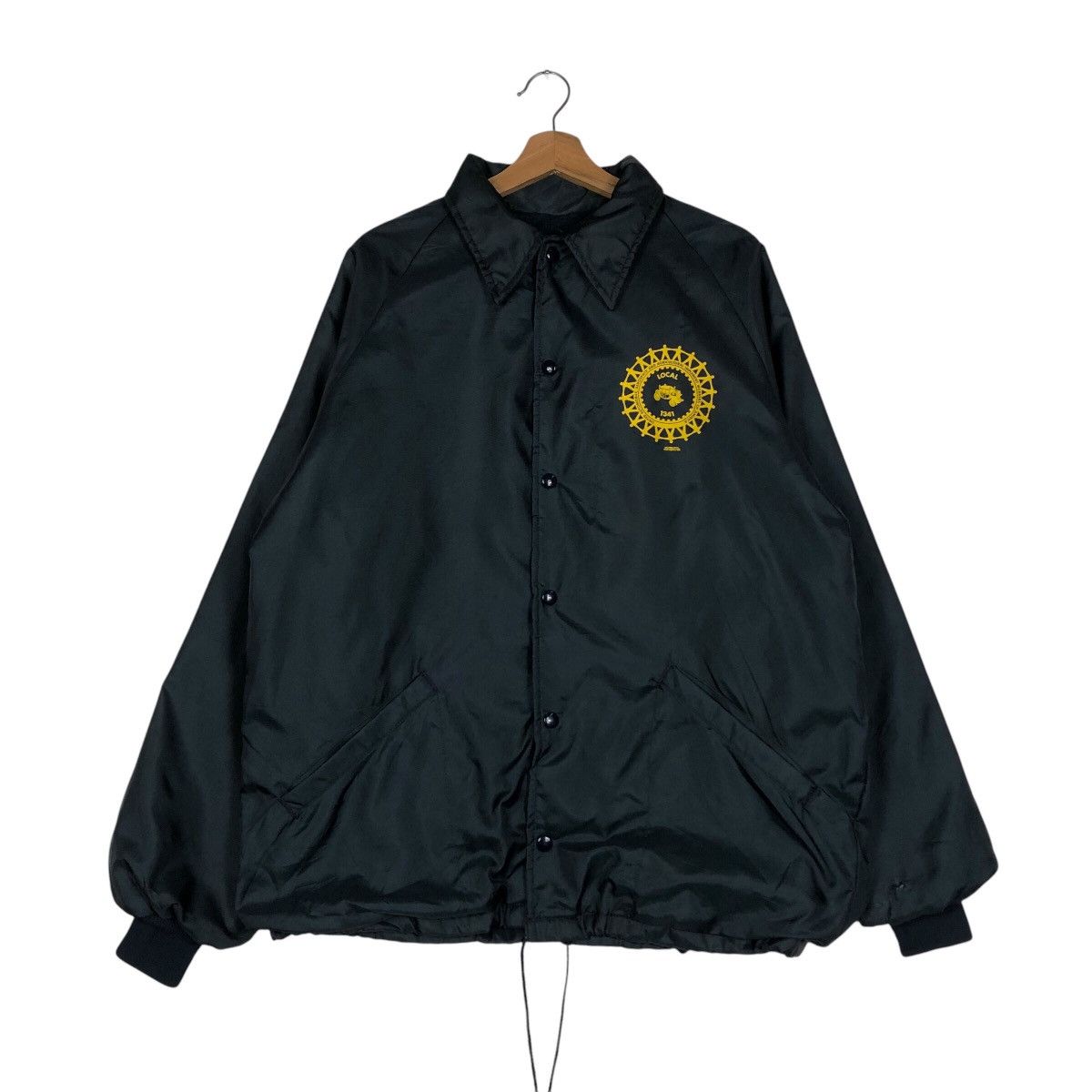 Japanese Brand 📌Vintage Light Jacket Button Tecumseh Michigan Big Logo Size US M / EU 48-50 / 2 - 3 Thumbnail
