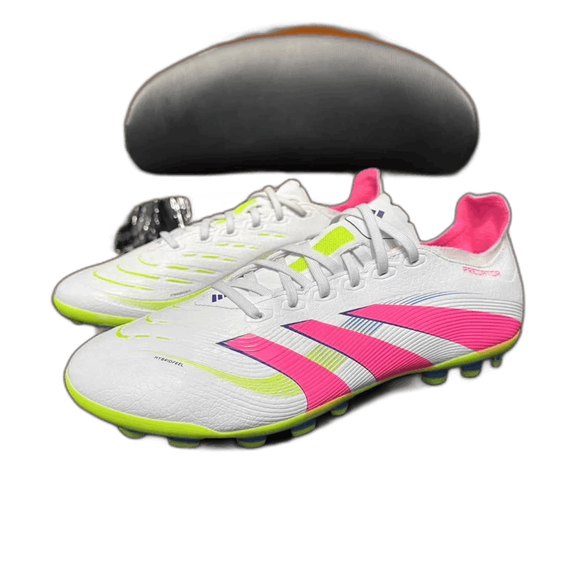 Vintage adidas soccer cleats pink white Size US 13 / EU 46 - 1 Thumbnail
