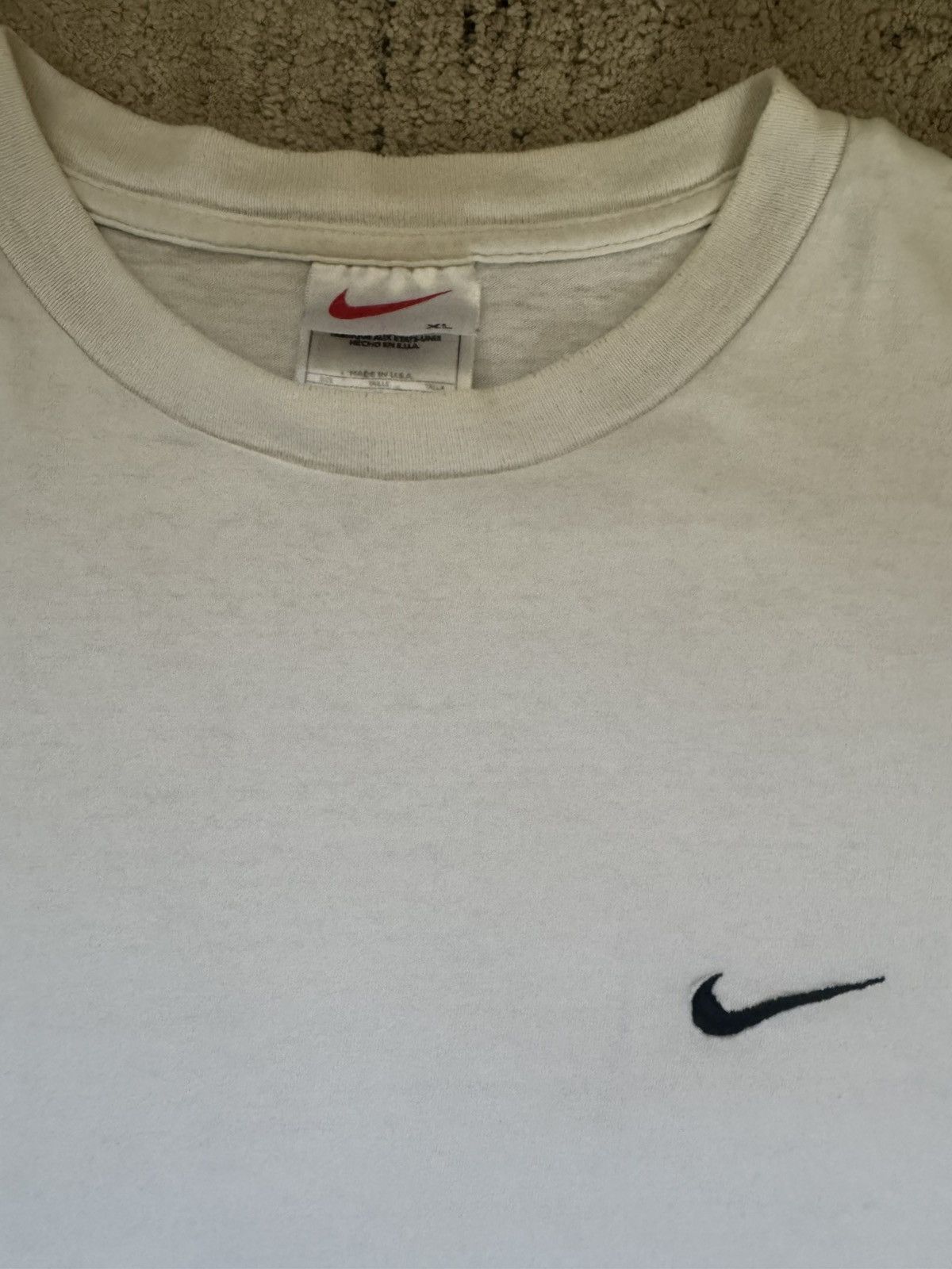 Nike 90s Nike Swoosh Tee Size US XL / EU 56 / 4 - 2 Thumbnail