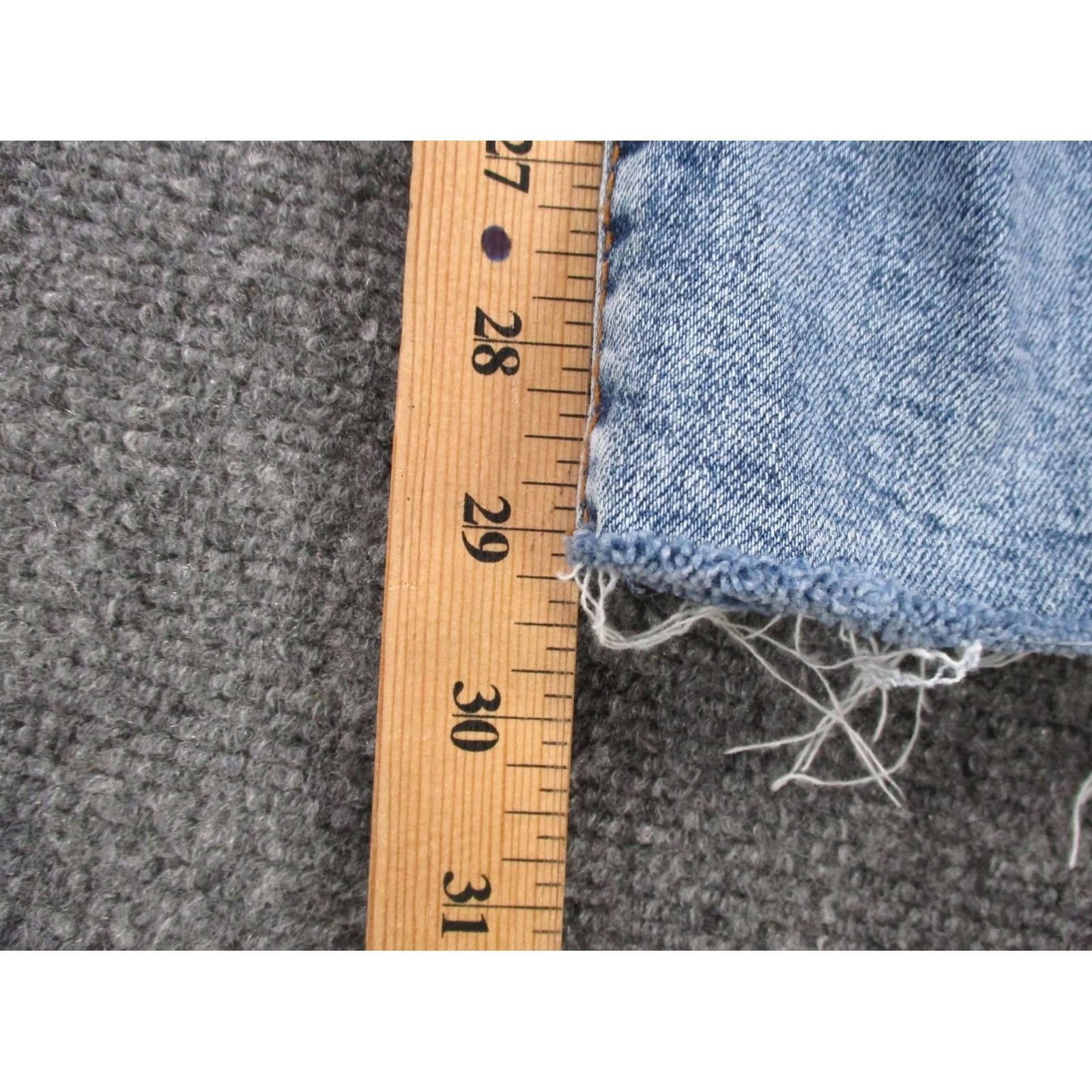 True Religion True Religion Jeans Womens 27 Blue Denim Colette Slim Straight Casual Distressed Jeans Womens 27 Pink USA 5-Pocket Mens Women Girls Size 27" / US 4 / IT 40 - 4 Thumbnail