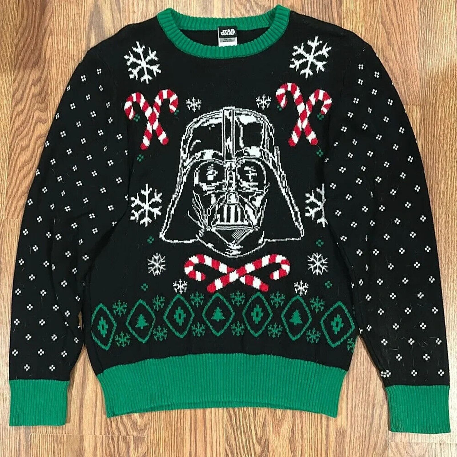 Hot Topic Star Wars Darth Vader Christmas Sweater Size US M / EU 48-50 / 2 - 1 Thumbnail