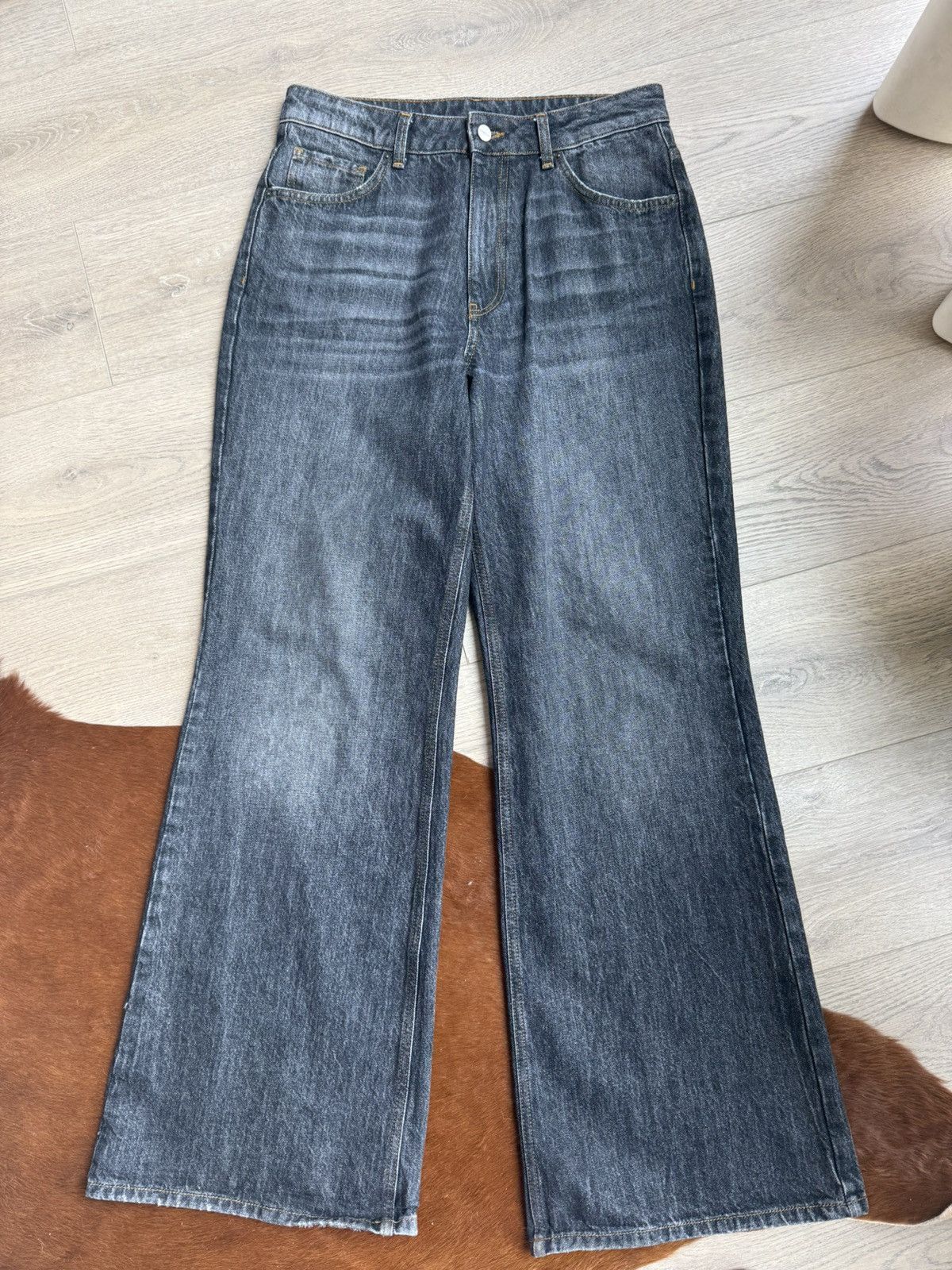 Pearled Ivory 1403 Slate Denim