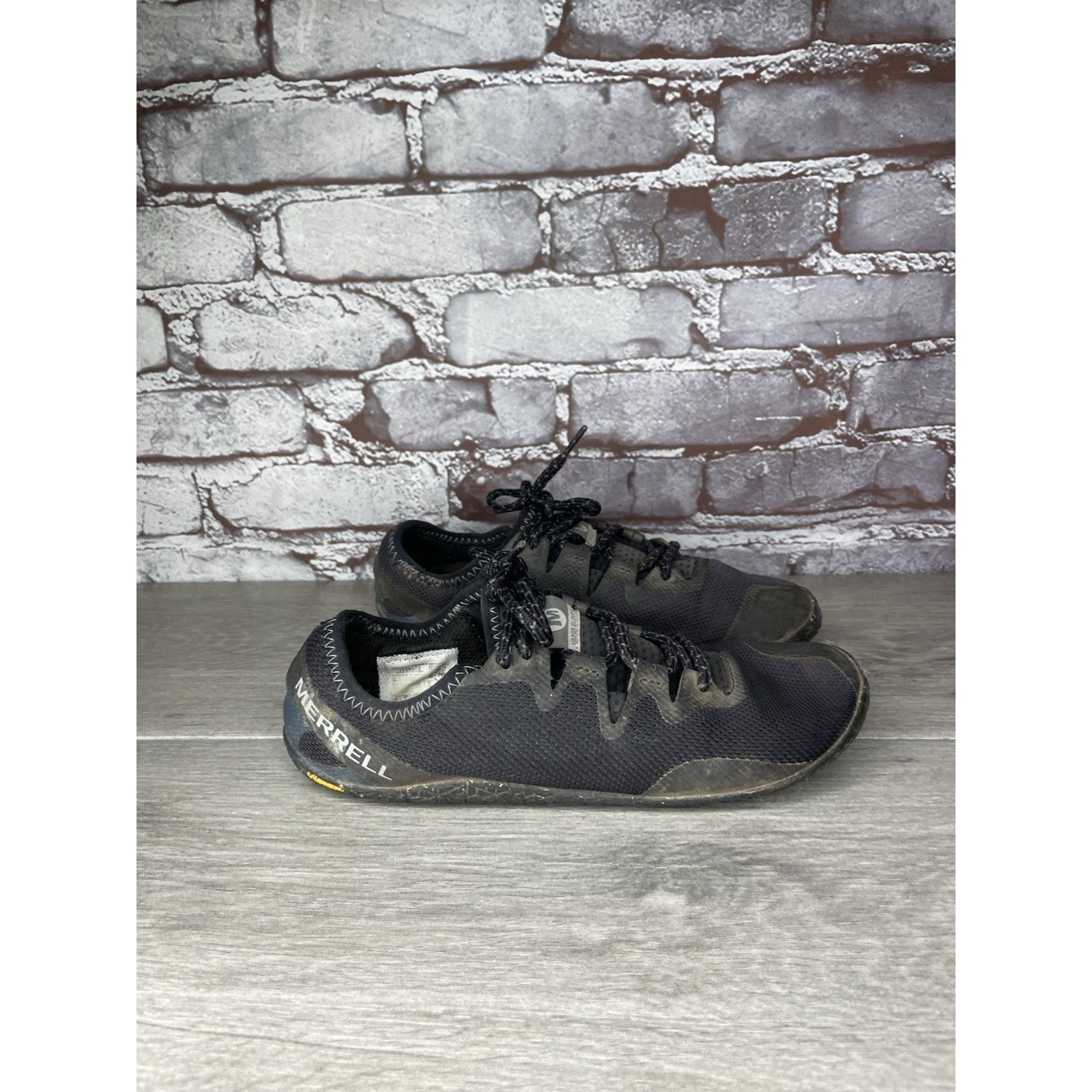 Merrell Merrell Vapor Glove 5 Black Athletic Shoes Low Top Running S Size US 7 / IT 37 - 14 Thumbnail