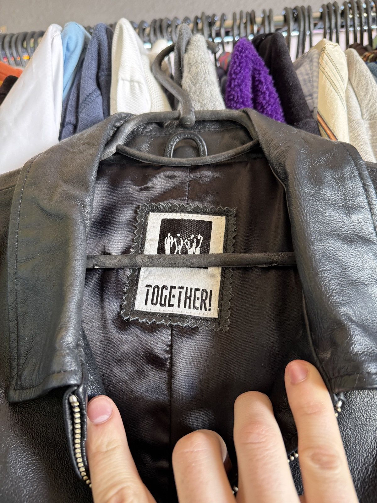 Japanese Brand Vintage Avan-Garden leather jacket Rick Owens style Size XL / US 12-14 / IT 48-50 - 9 Thumbnail