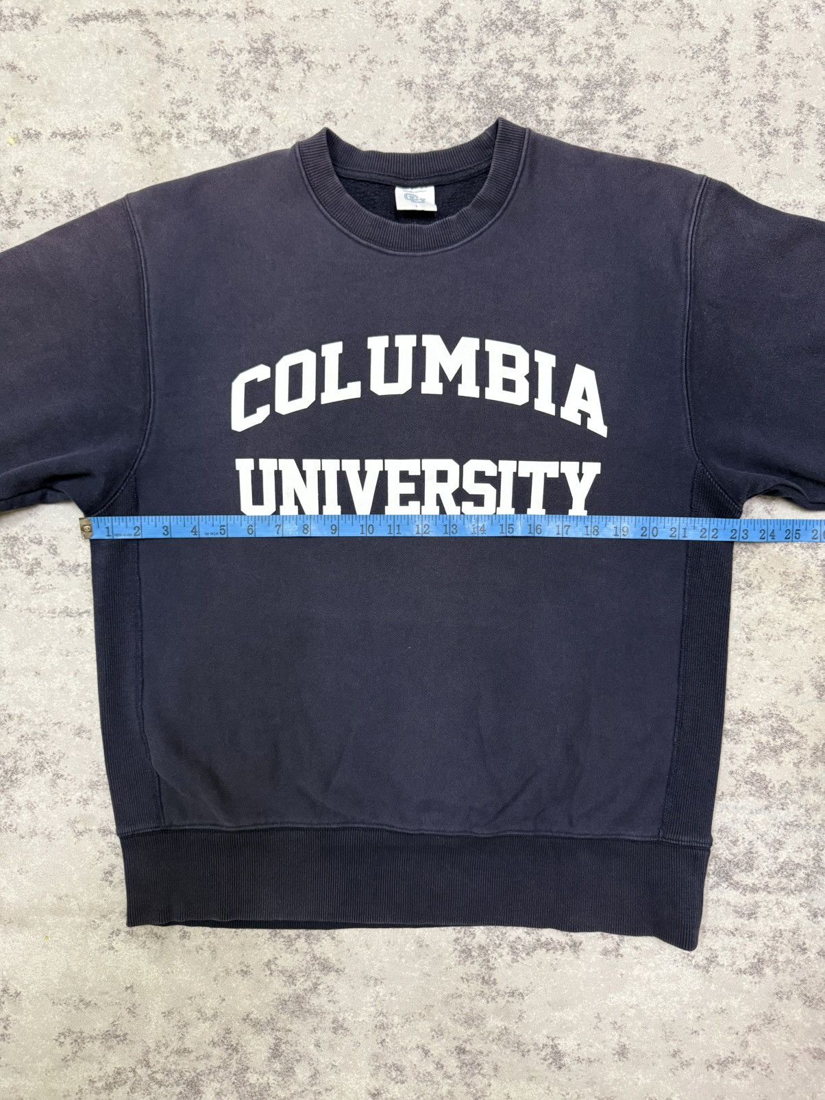 GU Columbia University X Gu Spellout Biglogo Sweatshirt Size US L / EU 52-54 / 3 - 14 Thumbnail
