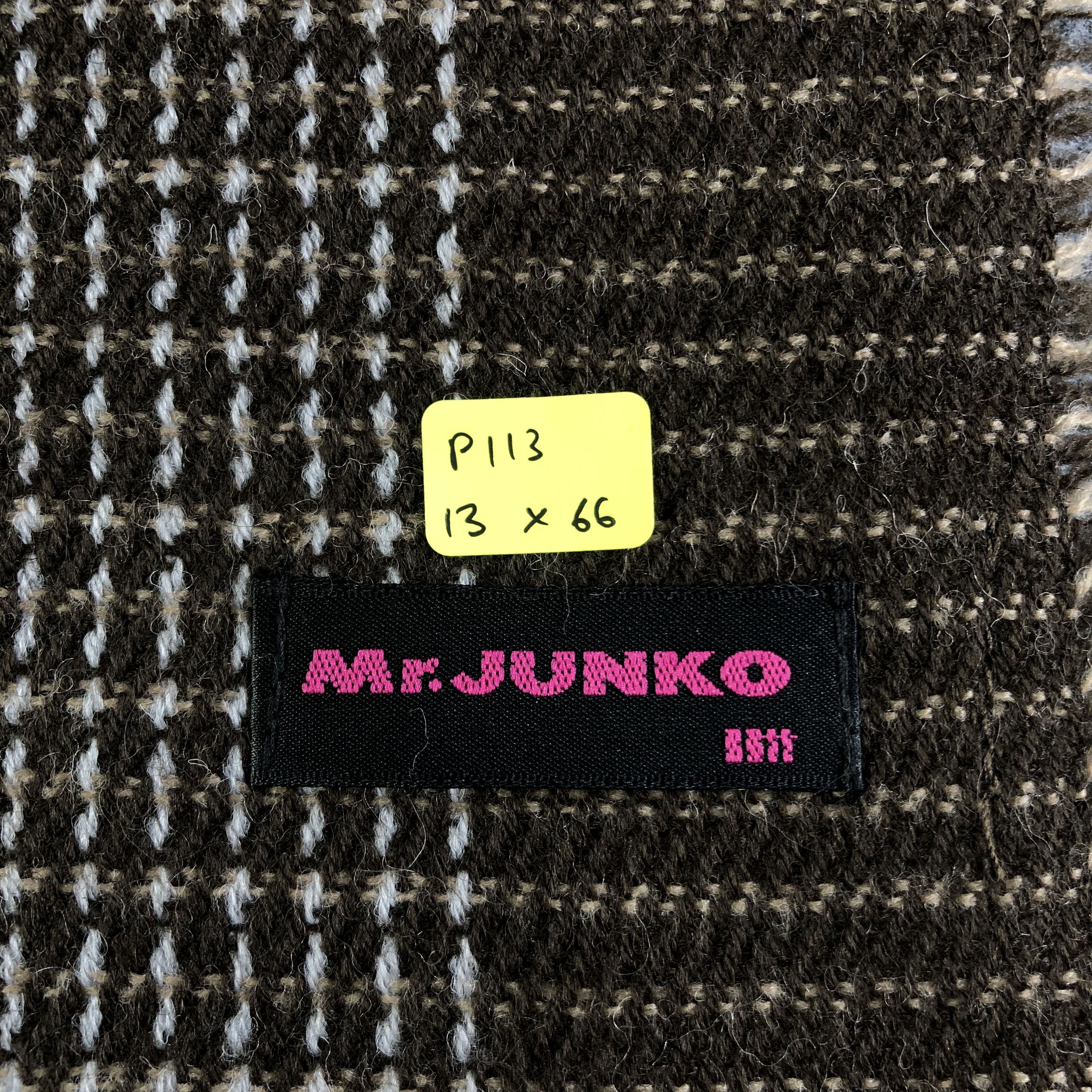 Mr. Junko Mr. Junko Scarf / Muffler / Neckwear P113 Size ONE SIZE - 7 Thumbnail