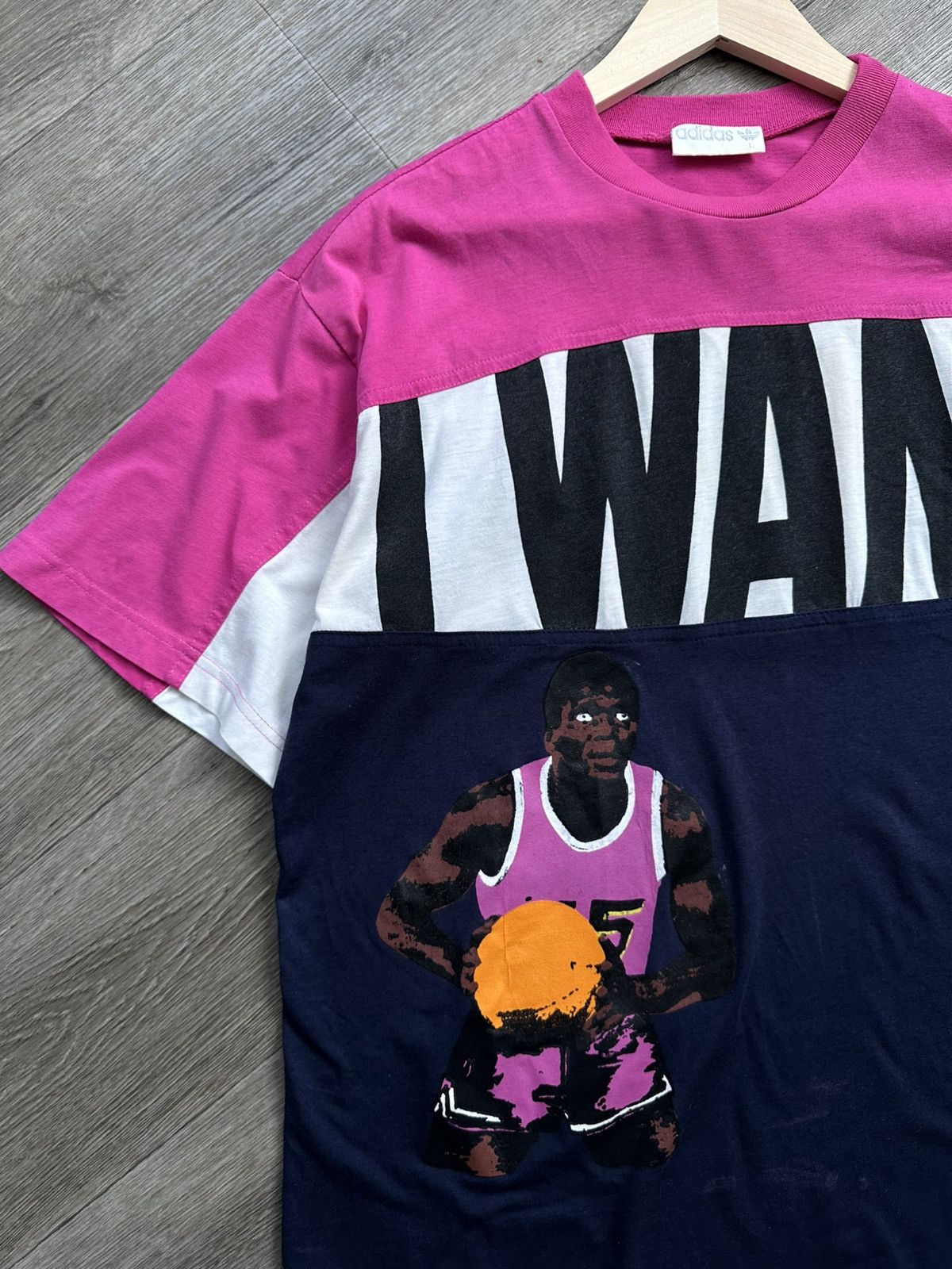 Adidas 🫧 ADIDAS VINTAGE T-SHIRT “I WANT I CAN” BASKETBALL Y2K Size US L / EU 52-54 / 3 - 2 Thumbnail