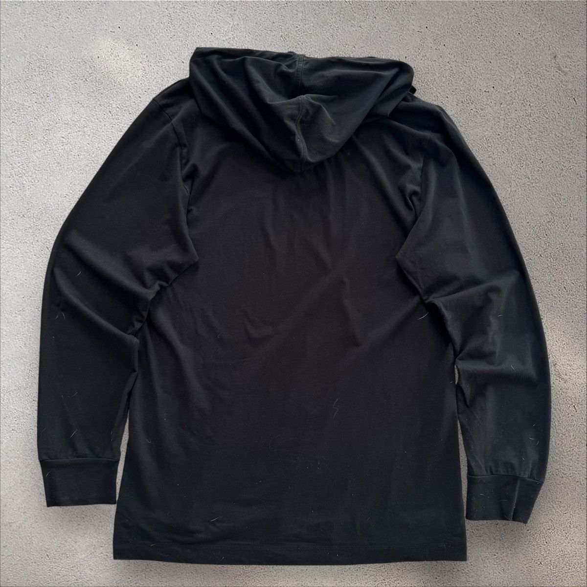 Diesel × Vintage DIESEL Y2K BLACK LONG HOODIE Size M / US 6-8 / IT 42-44 - 5 Thumbnail