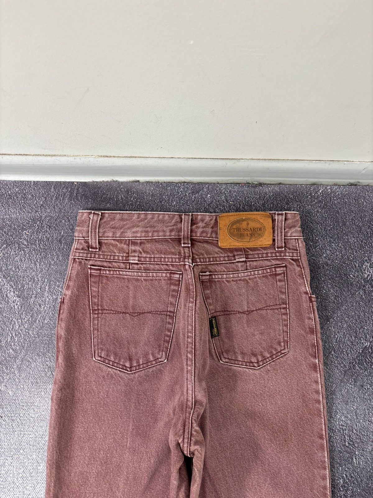 Trussardi Vintage Trussardi Women’s Italian Luxury Denim Tapered Jeans Size 30" / US 8 / IT 44 - 14 Thumbnail