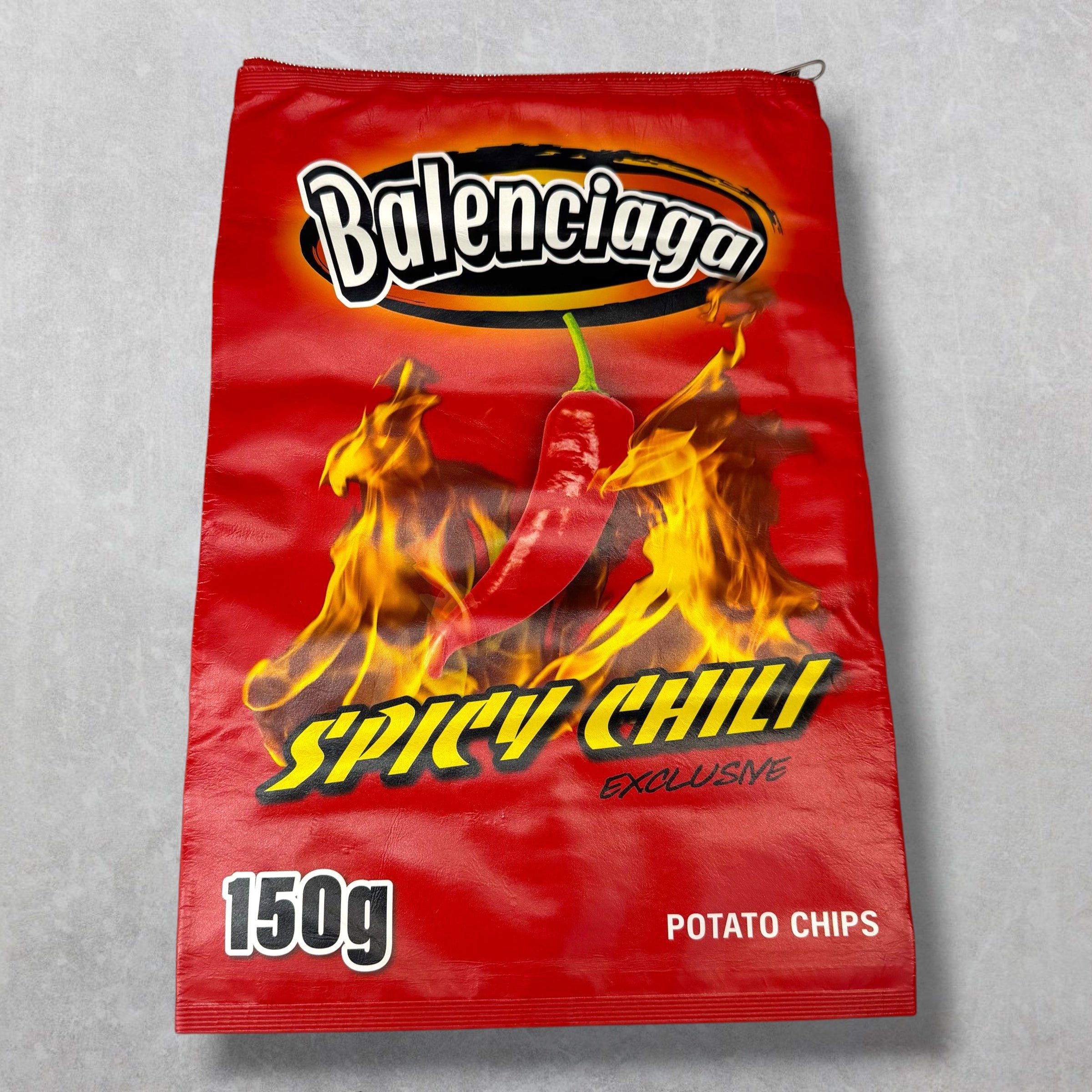 Balenciaga Balenciaga Spicy Chili Chips Bag Size ONE SIZE - 1 Thumbnail