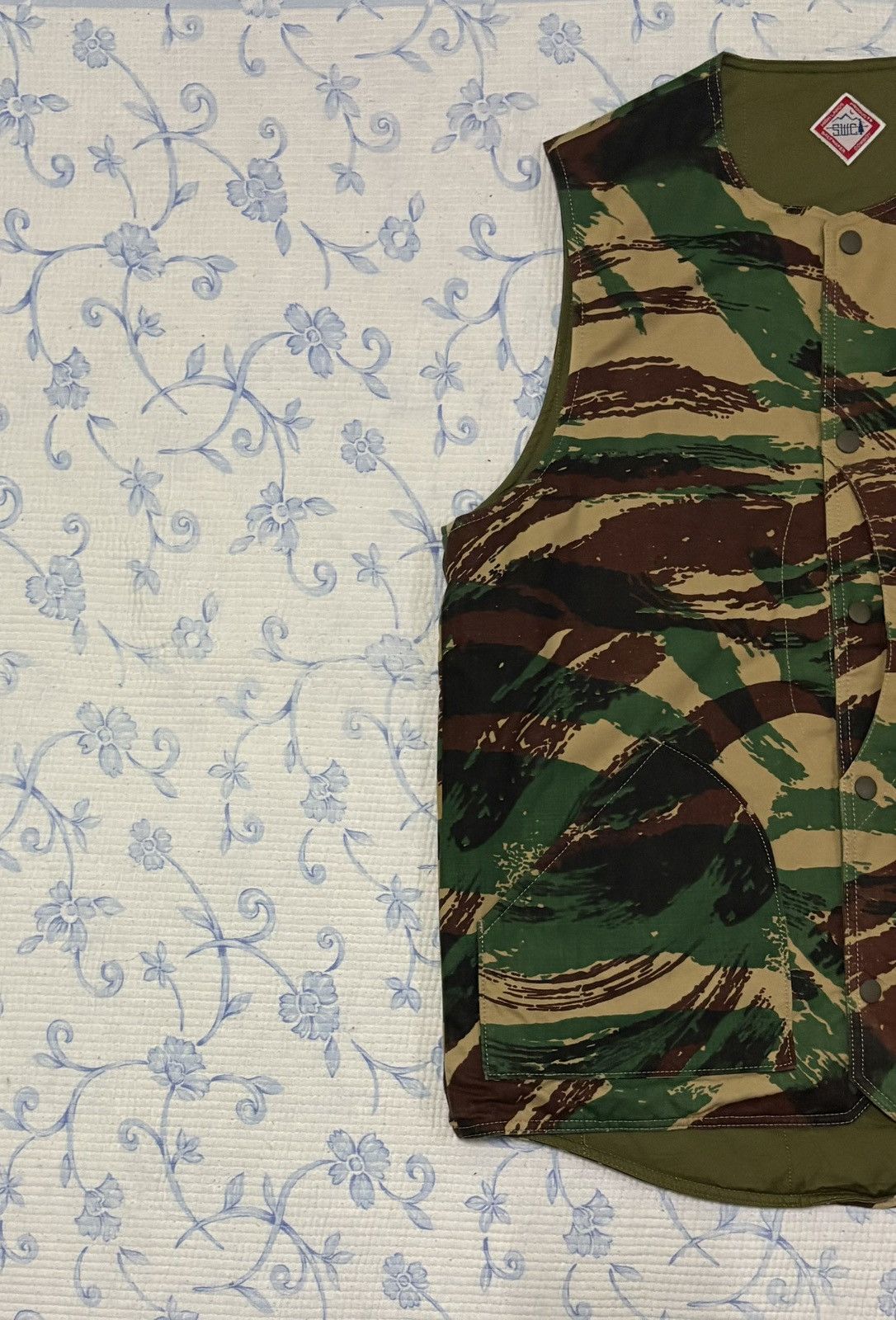 Japanese Brand Japanese Salt Water Amry Riversible Vest Design Size US M / EU 48-50 / 2 - 2 Thumbnail