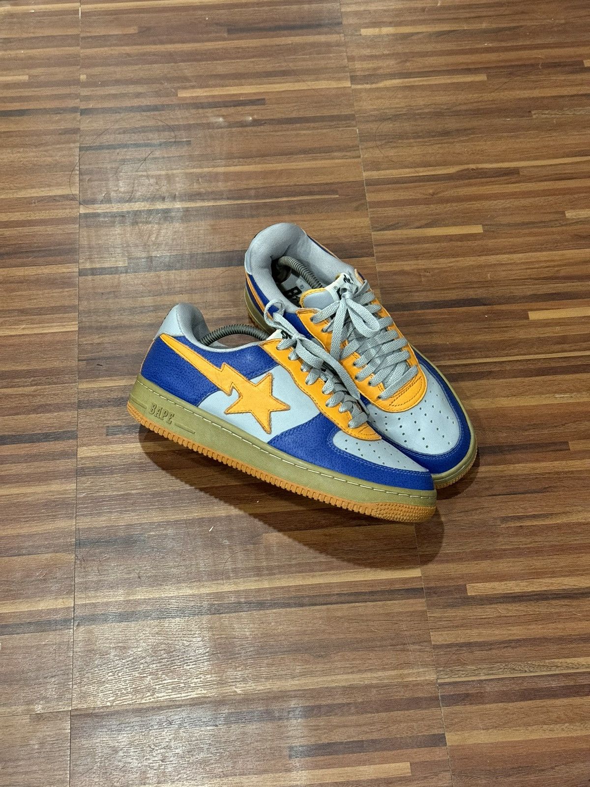 Bape Bapesta Newyork Colorway Cement Size US 9 / EU 42 - 3 Thumbnail