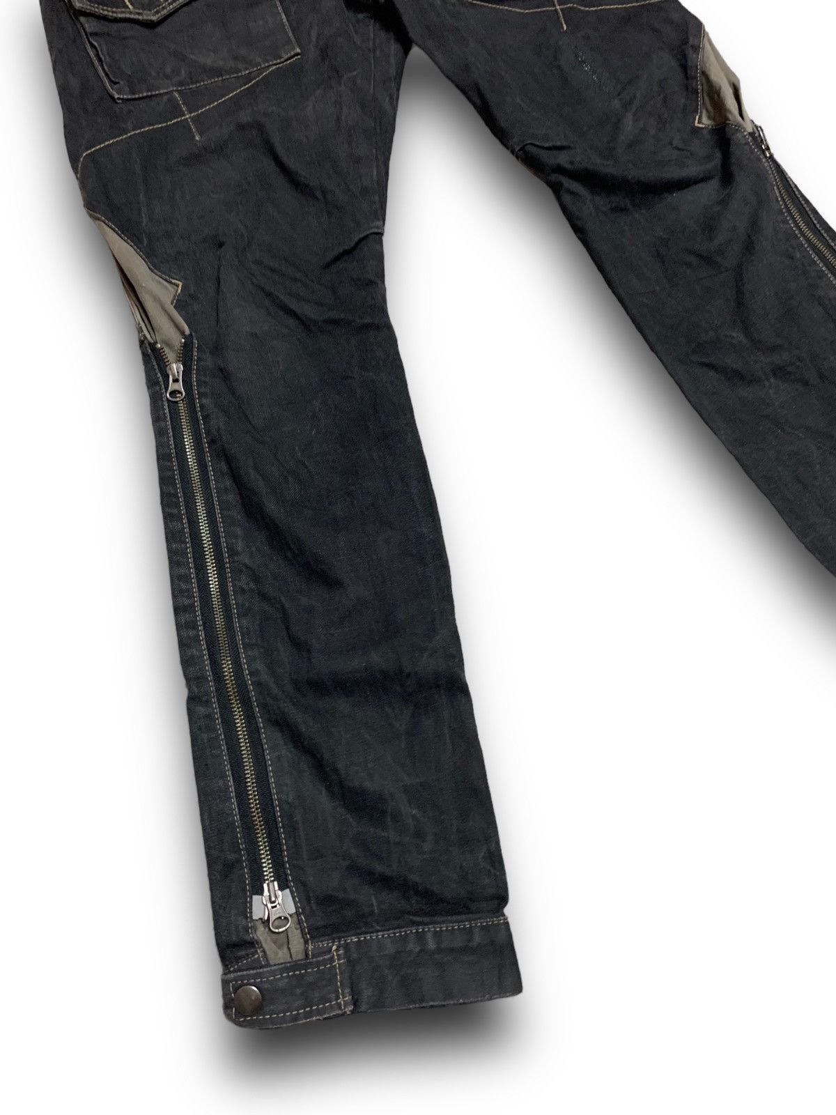 Designer × Japanese Brand × PPFM PPFM MULTI POCKET AND ZIP RARE DESIGN JAPANESE BRAND DENIM Size US 34 / EU 50 - 6 Thumbnail