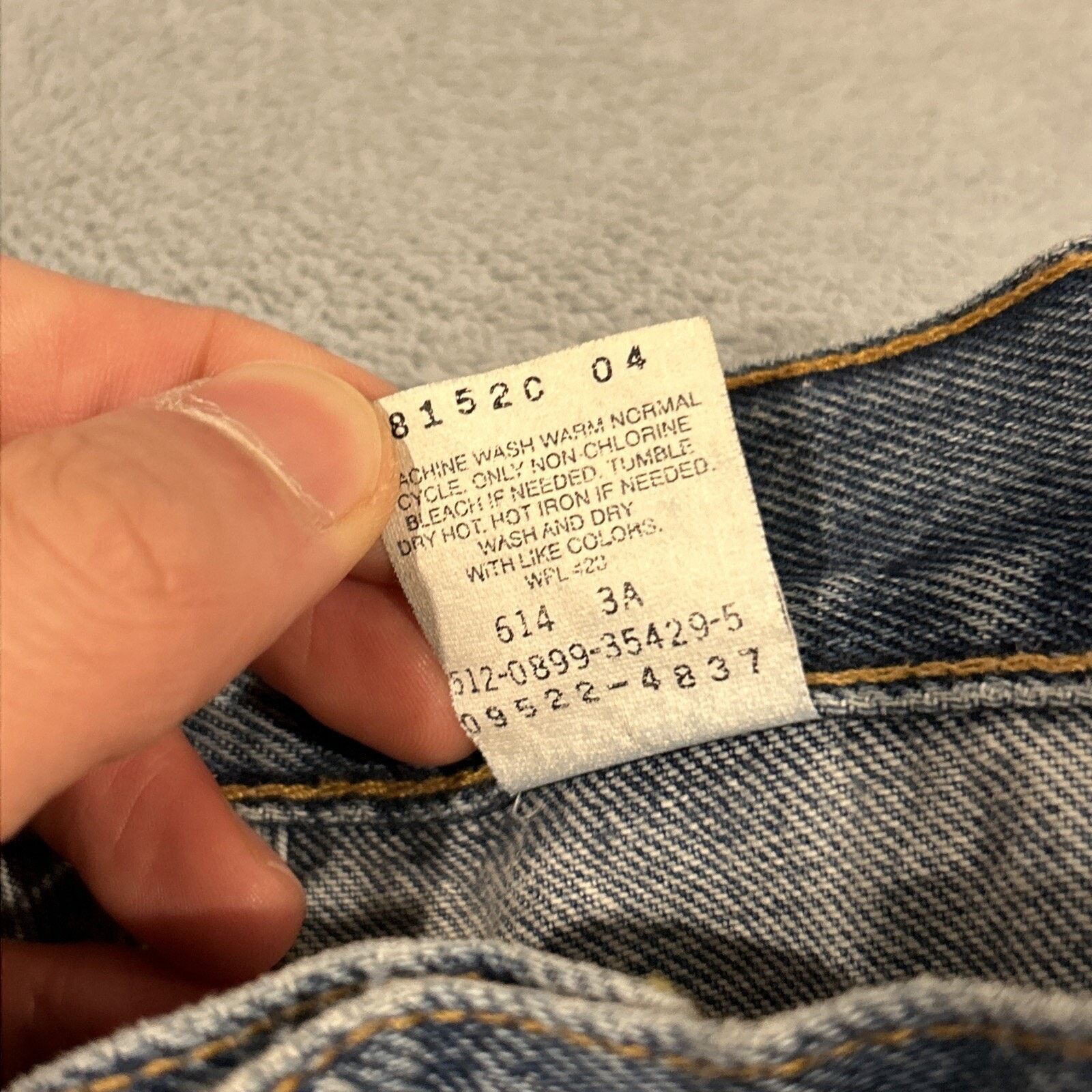 Levi's Made In USA Levis 550 Baggy Tapered Jeans Womens 20W 38x30 Size 42" / US 20 - 4 Thumbnail