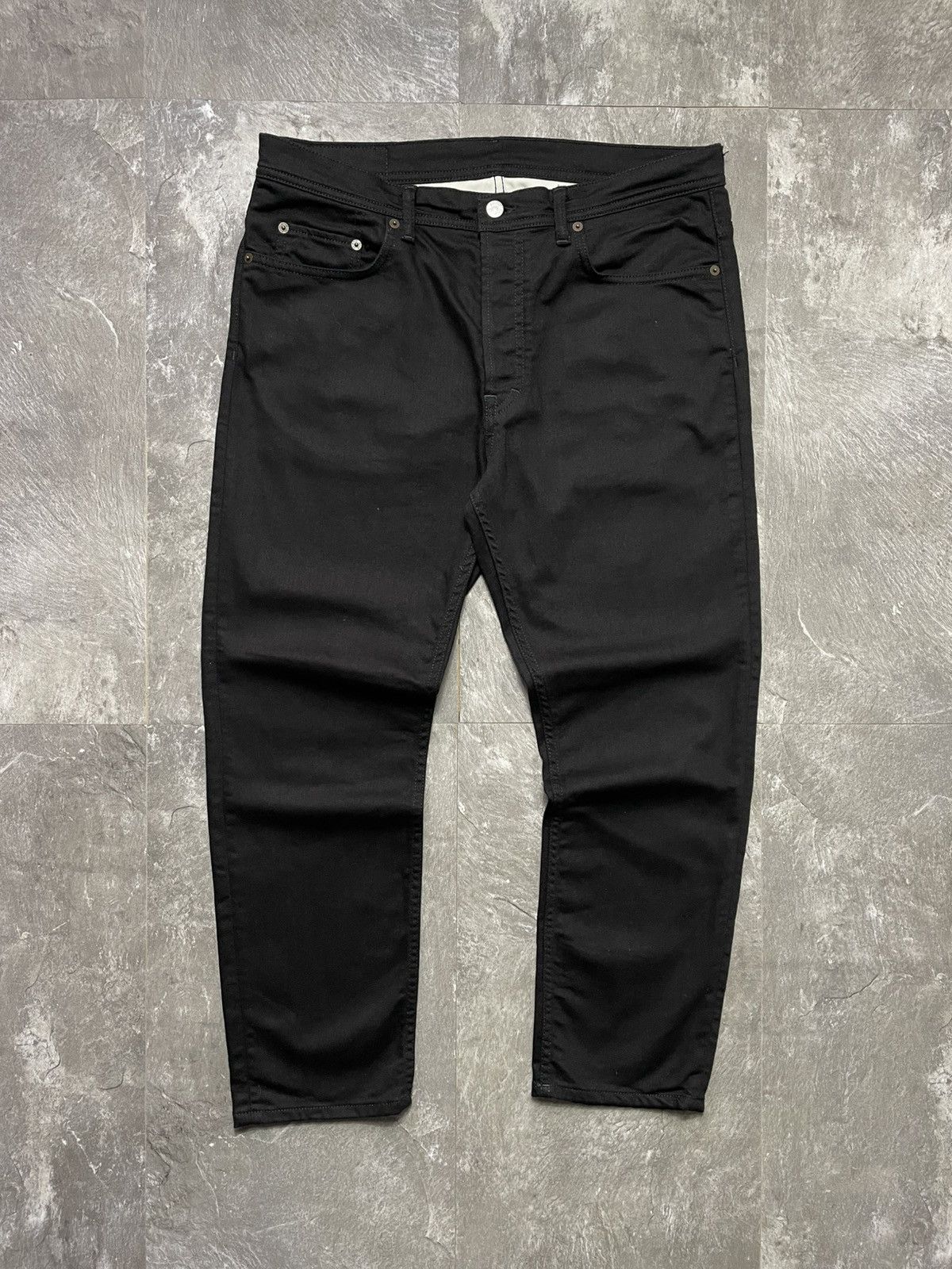 Acne Studios Acne Studios River Stay Black Jeans Never Worn Size 34 30 Size US 34 / EU 50 - 4 Thumbnail
