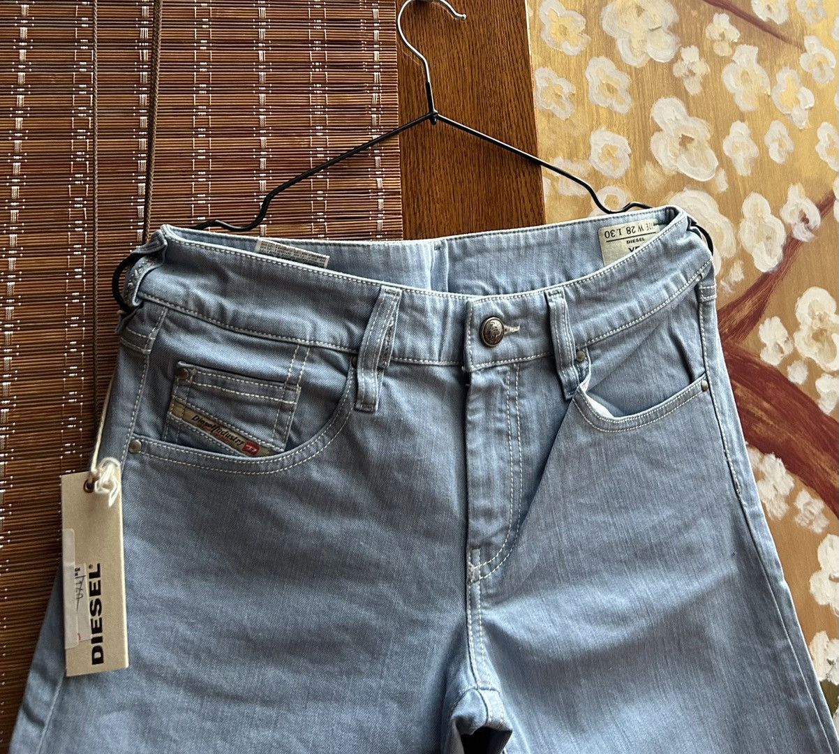 Diesel Vintage Y2K Diesel Blue Denim Knee Length Shorts Size 28 Size 28" / US 6 / IT 42 - 3 Thumbnail