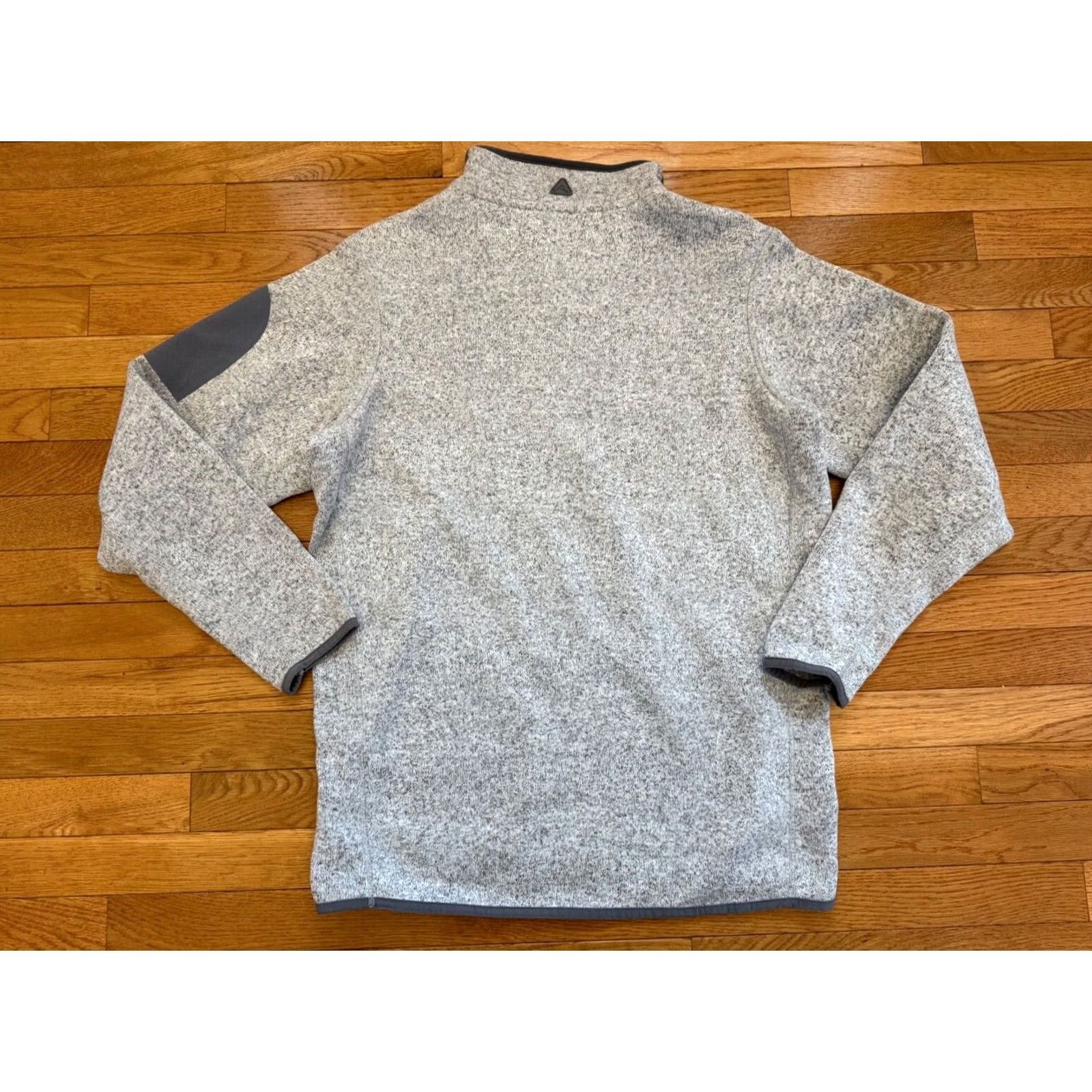 Vintage Antigua 1/4 Zip Oklahoma State Sideline Pullover Mens Sz L Gray Heavy Sweater Shirt Size US L / EU 52-54 / 3 - 2 Thumbnail