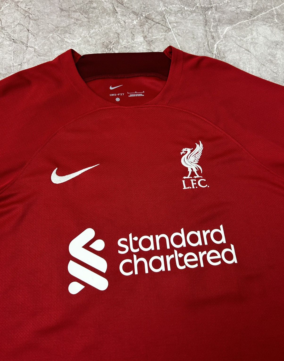 Nike Nike Liverpool Carvalho 28 Home Football Shirt 2022/23 Size US L / EU 52-54 / 3 - 4 Thumbnail