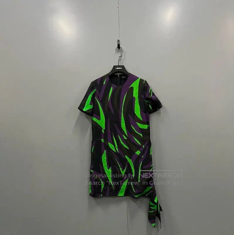 Versace Versace Summer Blue Cotton Long Sleeve Dress . Size XXS / US 00 / IT 34 - 1 Thumbnail