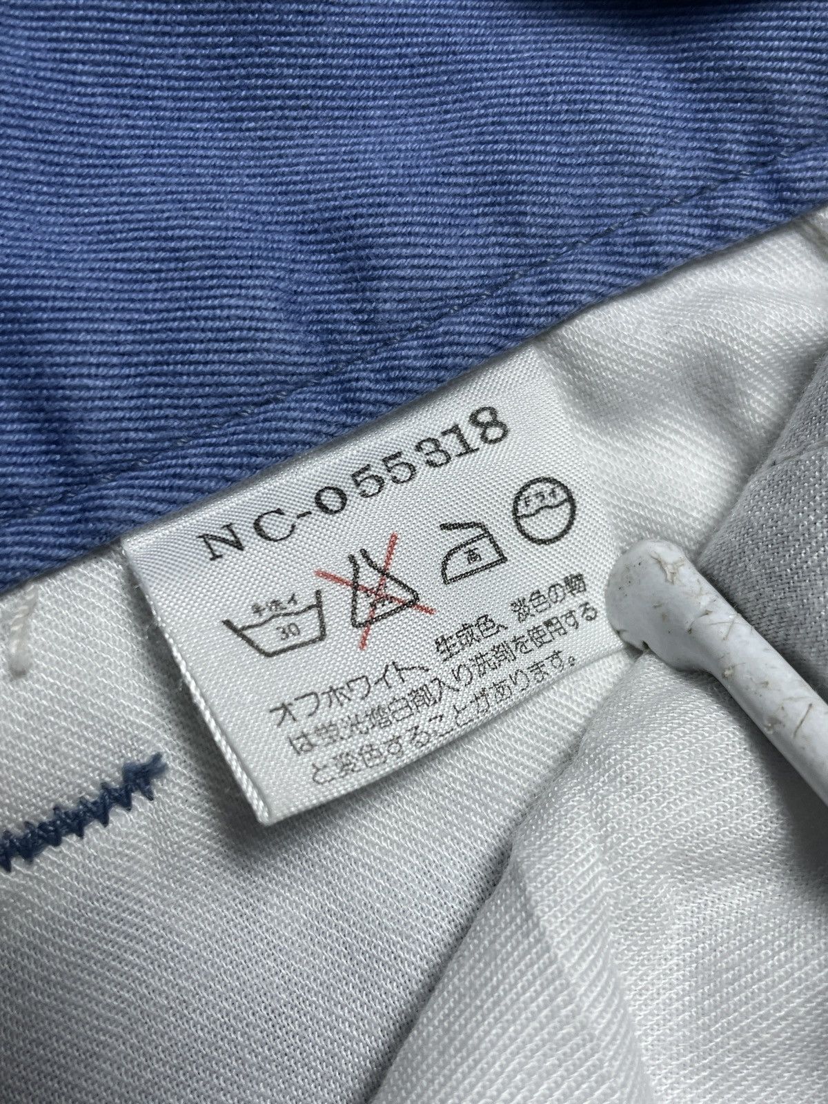 Nigel Cabourn 1990’s Nigel Carbourn - Fly Button Chino Pants Size US 26 / EU 42 - 6 Thumbnail