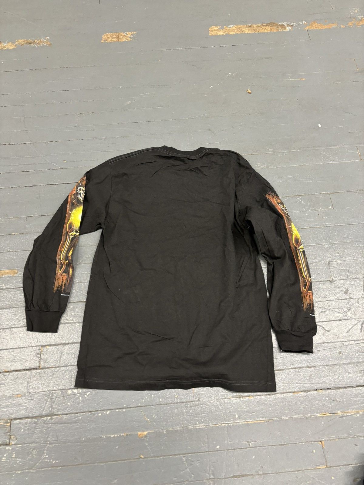 Harley Davidson × Vintage Vintage GSI biker flame tee Y2K Size US L / EU 52-54 / 3 - 2 Thumbnail