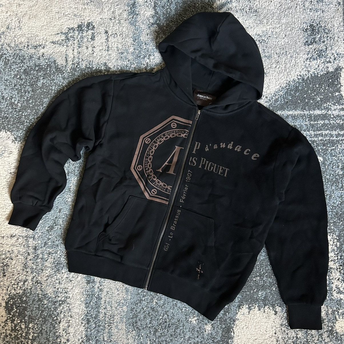 Audemars Piguet × Travis Scott Cactus Jack AP Royal Oak Suisse split logo full zip fleece Size US L / EU 52-54 / 3 - 6 Thumbnail