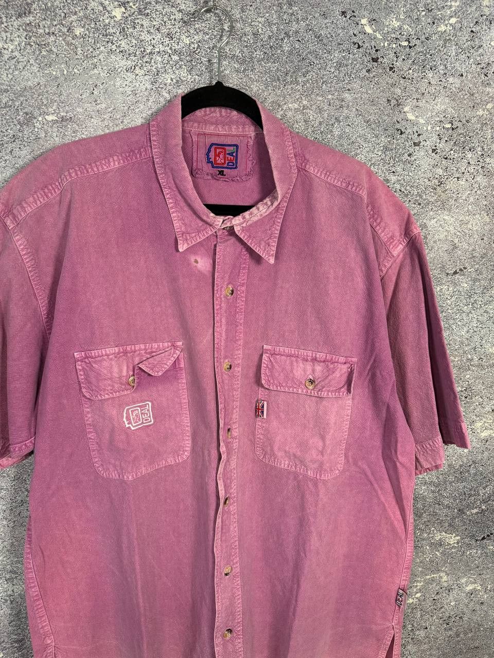 Flannel × Japanese Brand Oversize Shirt Pink Deal Oldmoney Vintage y2k sk8 XL size Size US XL / EU 56 / 4 - 2 Thumbnail