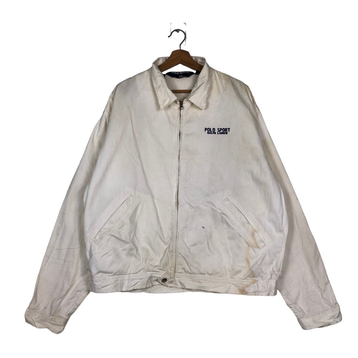 Japanese Brand × Ralph Lauren Sport × Vintage 📌VINTAGE POLO SPORT RALPH LAUREN ZIPPER BOMBER JACKET Size US XL / EU 56 / 4 - 2 Thumbnail