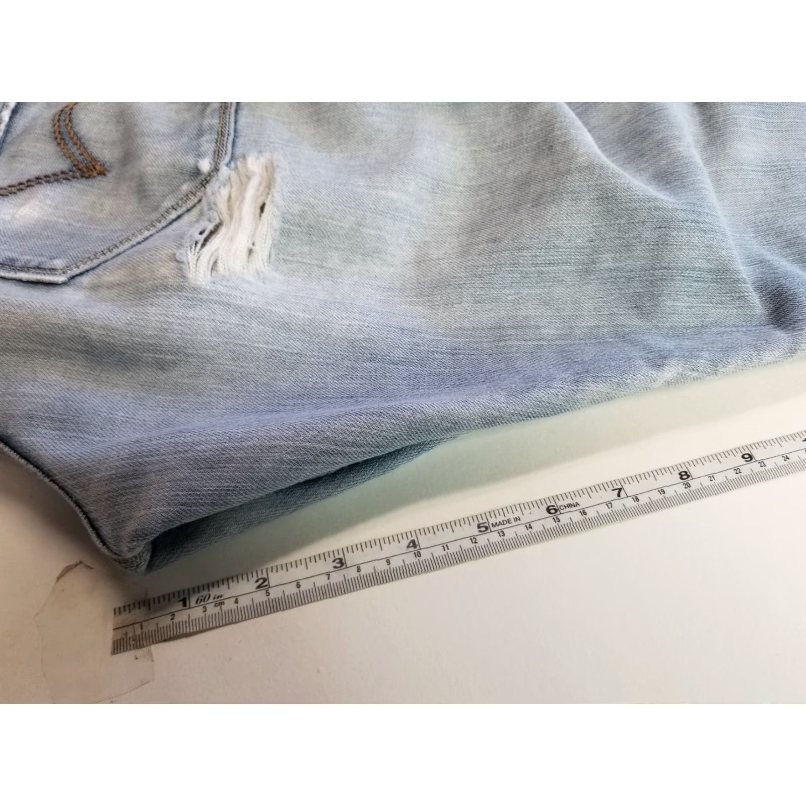 Levi's Levi's Jeans Slim 32x30 Blue Denim 514 Straight 5-Pocket 32 Regular Mens Casual Distressed Jeans Size US 32 / EU 48 - 5 Thumbnail