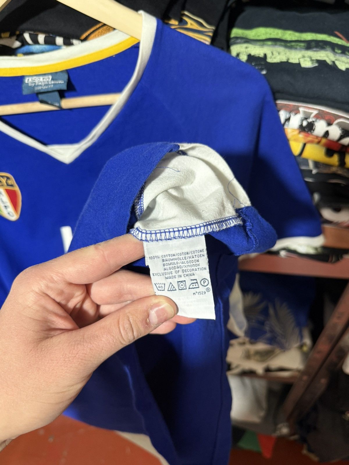 Polo Ralph Lauren Vintage 2010 Polo Ralph Lauren Italy 15 T-Shirt Y2K Hype Size US L / EU 52-54 / 3 - 6 Thumbnail