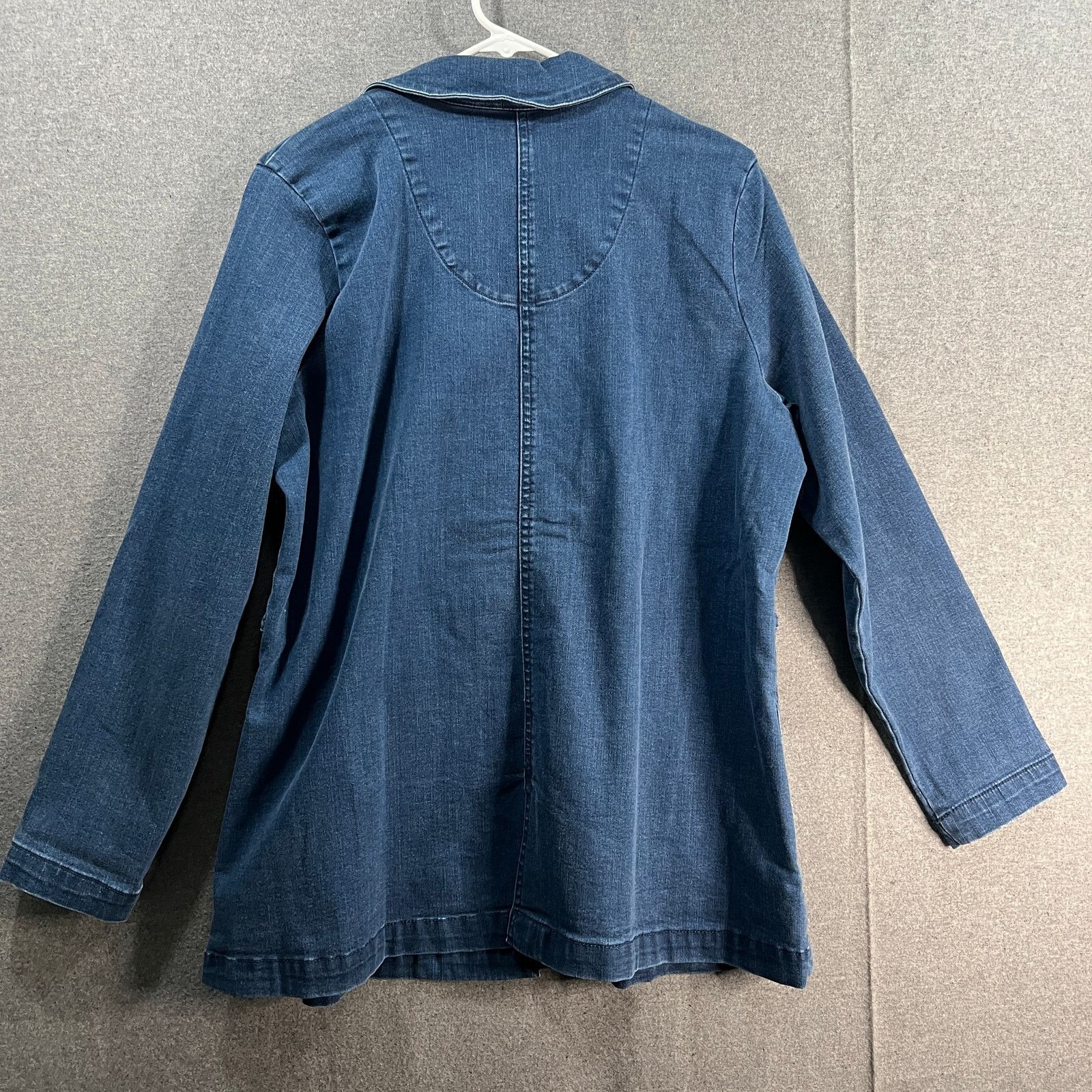 Other Denim & Co. Cozy Touch Peacoat Size L / US 10 / IT 46 - 2 Thumbnail