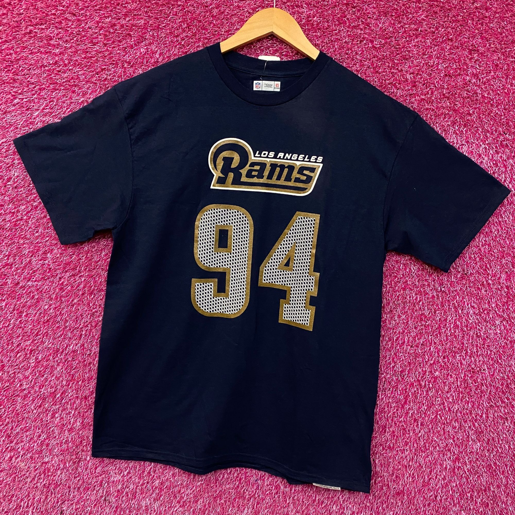 NFL Team Apparel Los Angeles Rams Robert Quinn #94 T-Shirt Large Size US L / EU 52-54 / 3 - 3 Thumbnail