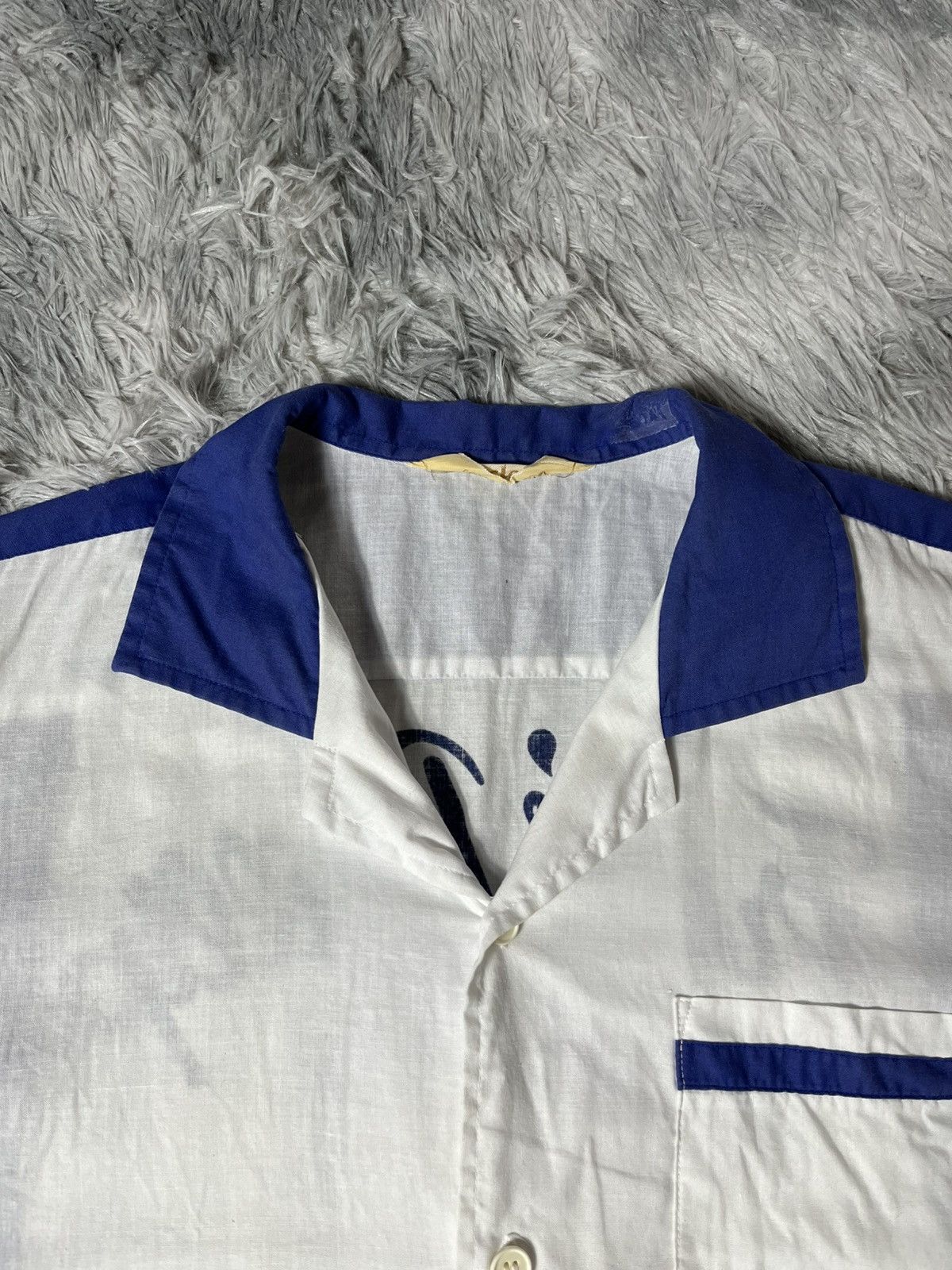 Vintage Vintage 70s Fred’s Phillips Route 66 work shirt button up Size US M / EU 48-50 / 2 - 6 Thumbnail