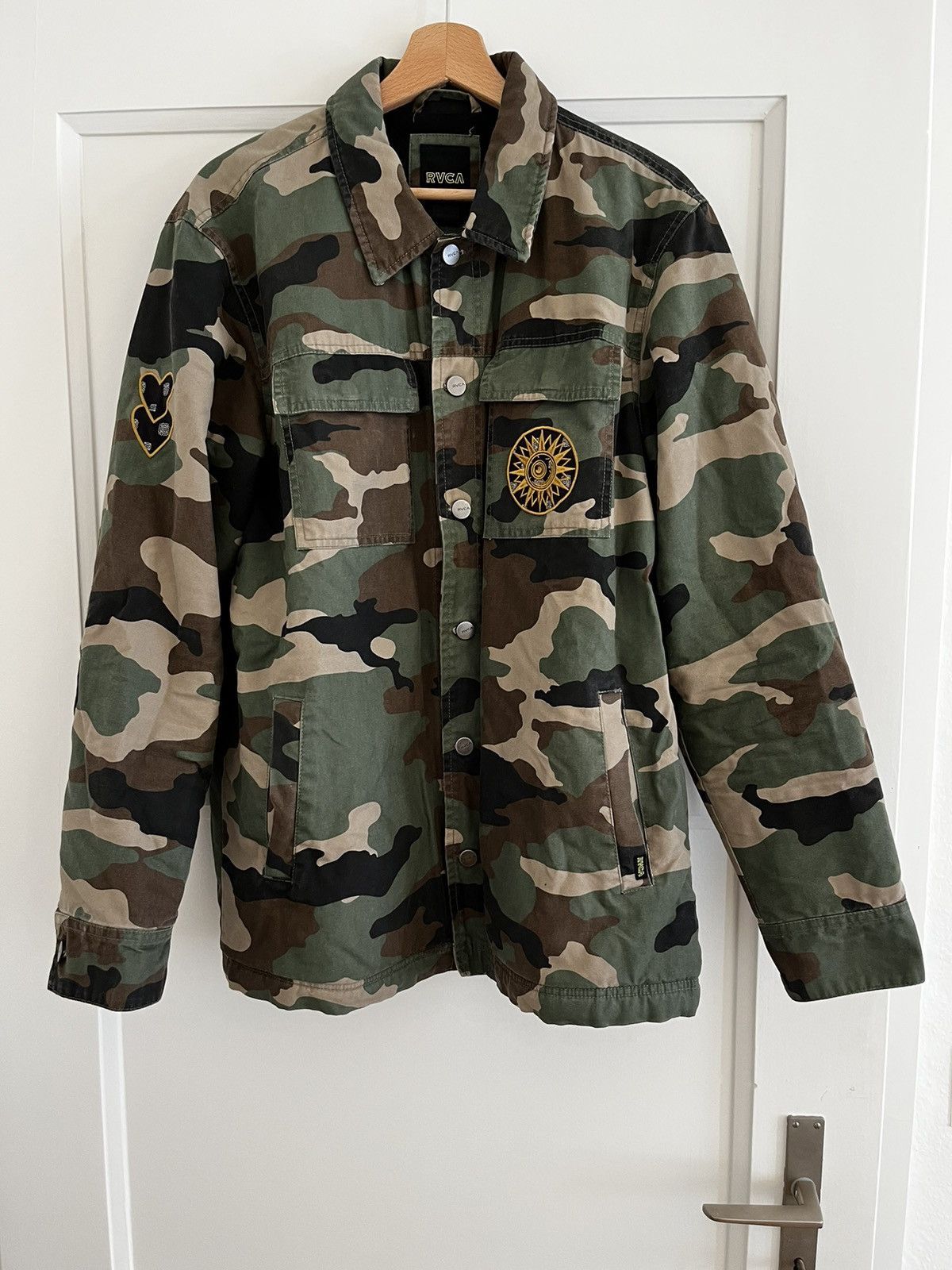 RVCA x Ben Venom x Camouflage Jacket