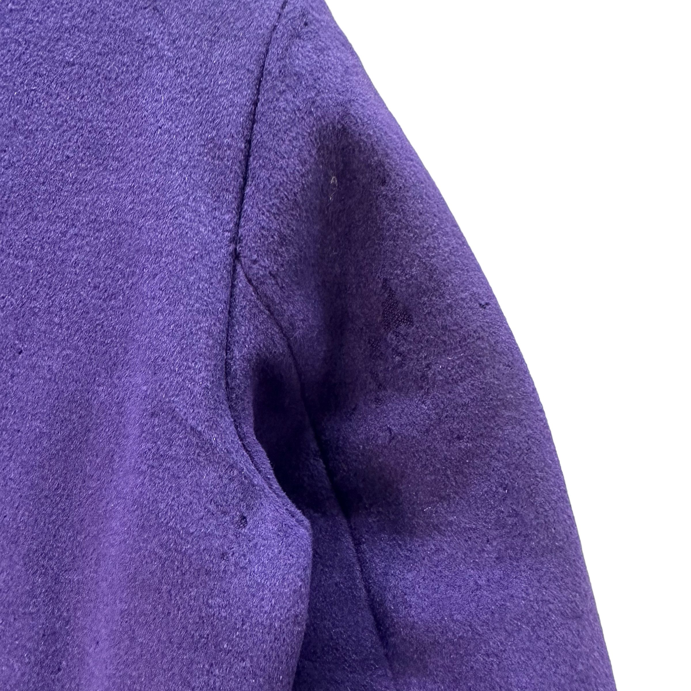 agnes b. AGNES B PARIS PURPLE WOOL CROPPED JACKET #7584-155 Size S / US 4 / IT 40 - 17 Thumbnail