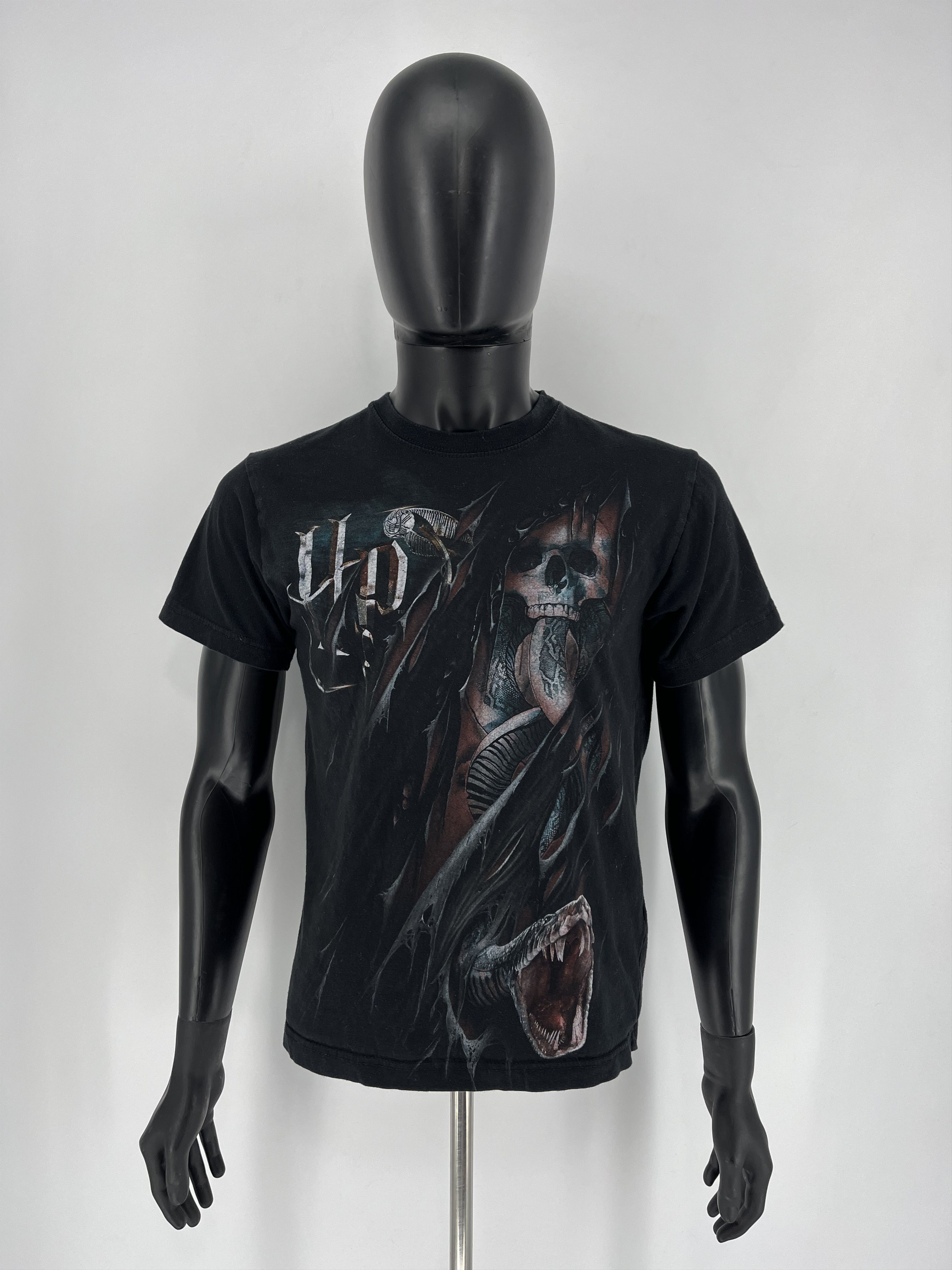 Band Tees Vintage Harry Potter Skulls T-shirt Rock Metal Size S black Size US S / EU 44-46 / 1 - 2 Thumbnail