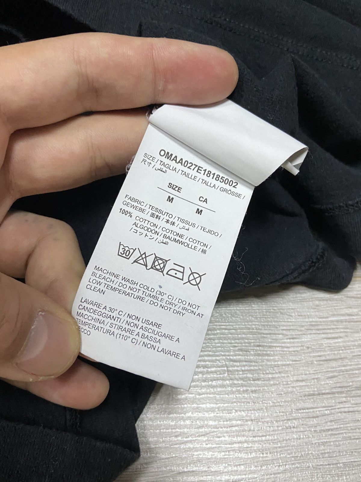 Off-White Off-white 3d arrows big print tee Size US M / EU 48-50 / 2 - 8 Thumbnail