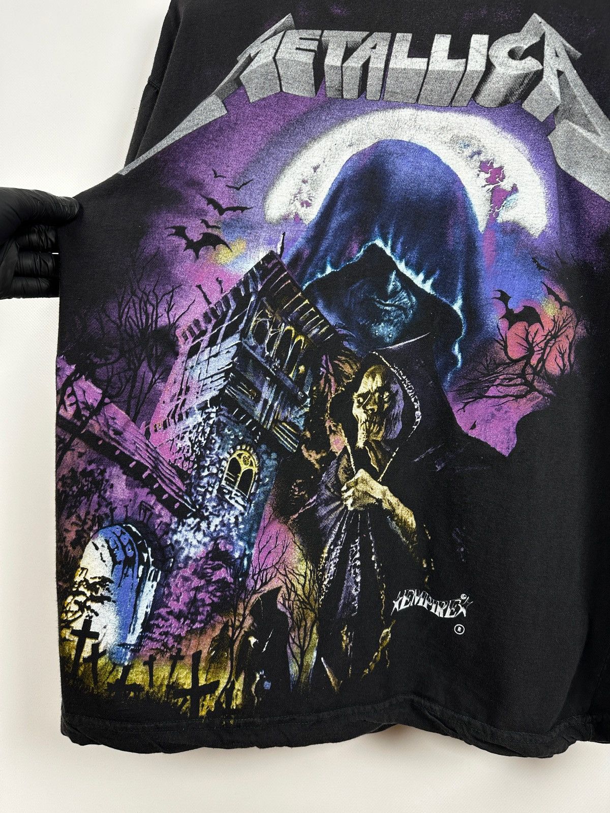 Band Tees Vintage Metallica Empire Lightning Band T-Shirt Size US L / EU 52-54 / 3 - 8 Thumbnail