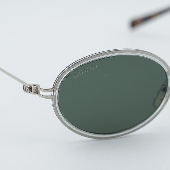Gucci Gucci GG1980S 005 Sunglasses Transparent Cloudy Grey/Silver Size ONE SIZE - 6 Thumbnail