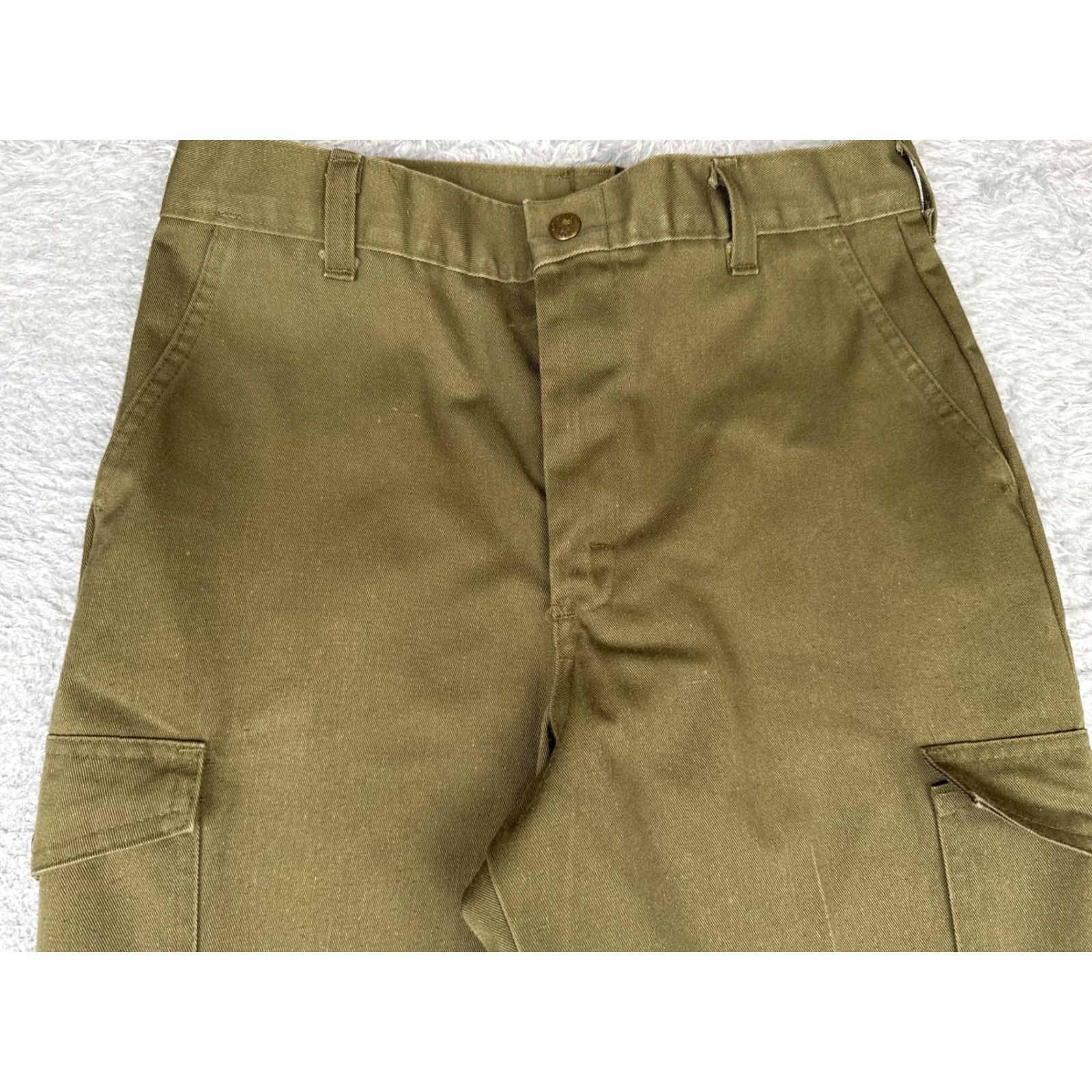 Vintage VINTAGE Boy Scouts of America Pants Mens 28x34 Green Twill Uniform Size US 28 / EU 44 - 4 Thumbnail