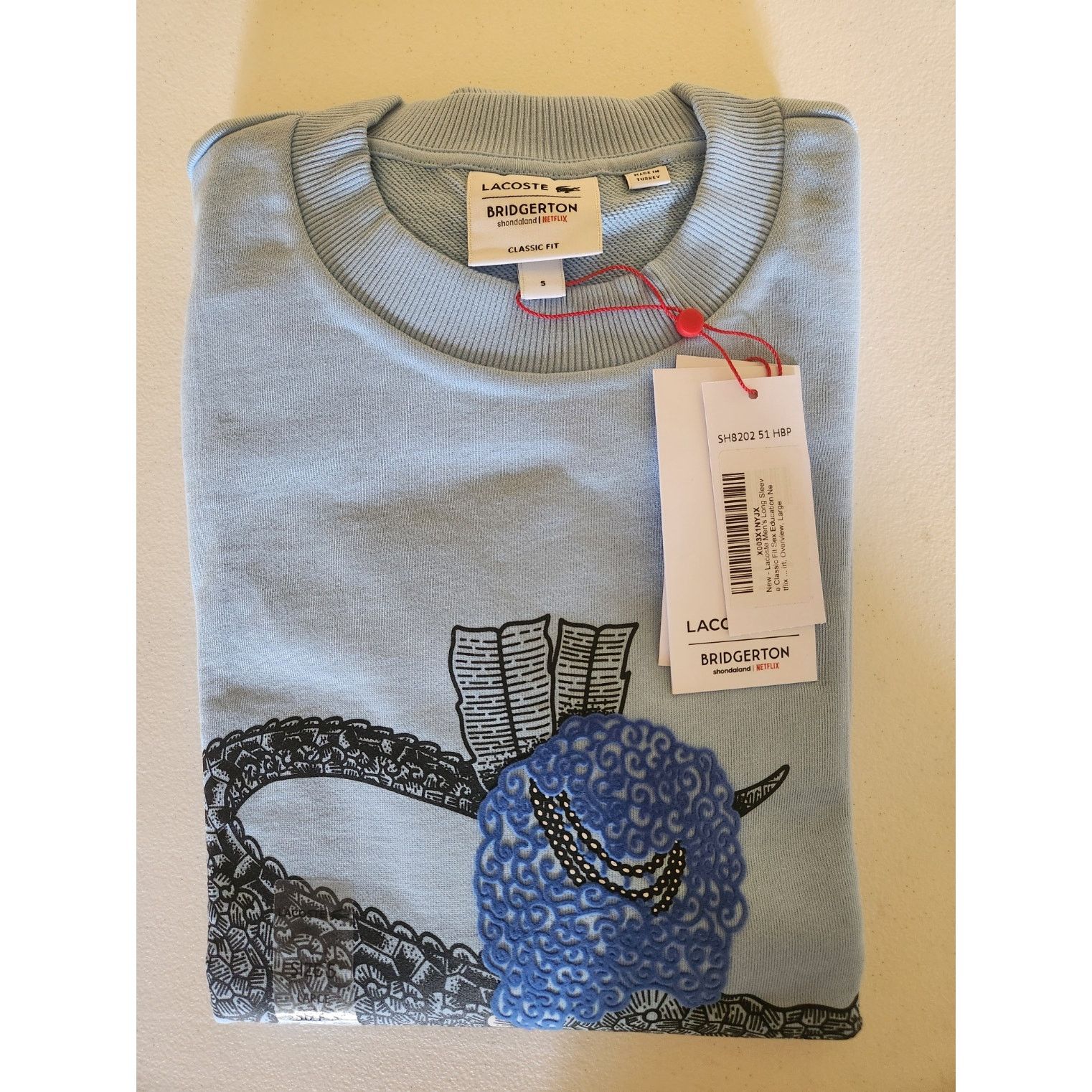 Lacoste Lacoste Men's Long Sleeve Classic Sex Education Netflix L Size US L / EU 52-54 / 3 - 2 Thumbnail