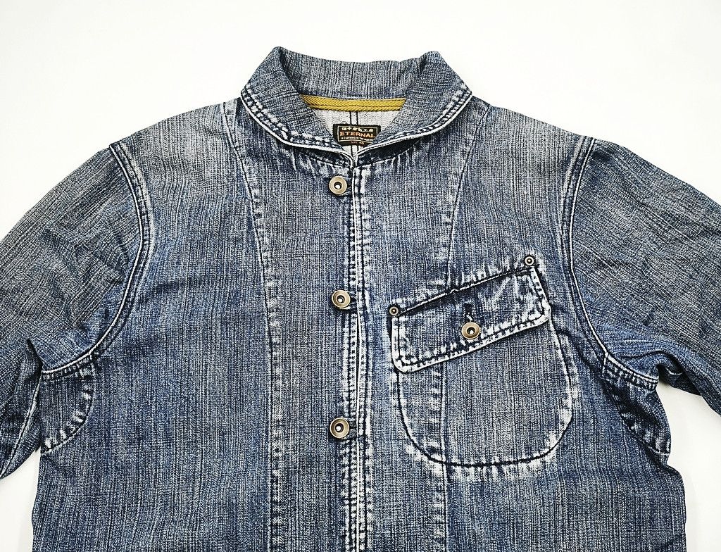 Eternal ETERNAL 3 pocket buttonfly season Denim Jacket Size 40 Size US M / EU 48-50 / 2 - 11 Thumbnail