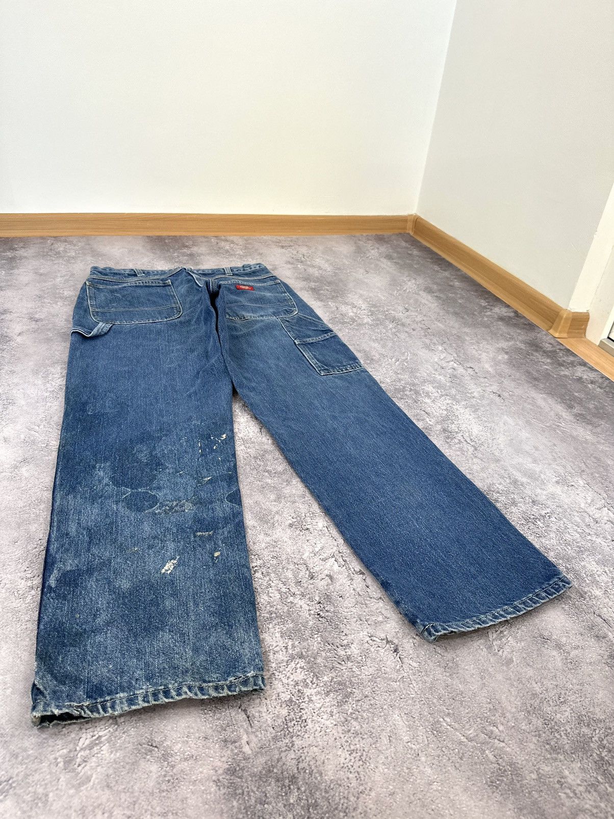 Dickies Vintage Dickies Carpenter USA Distressed Opium Work Pants Size US 34 / EU 50 - 3 Thumbnail